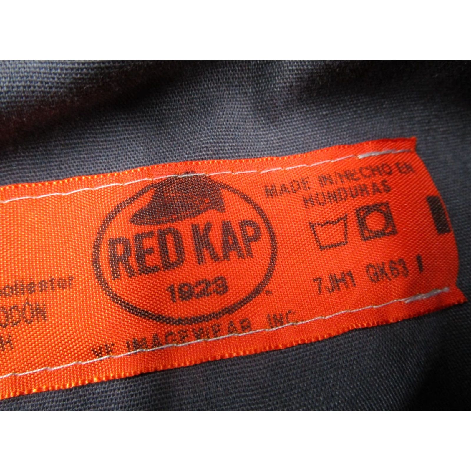 Red Kap Mammoth Mountain Shirt Red Kap Button-Up Short Sleeve Mens Large Gray with Pockets Casual Workwear Outdoor Bohemian 65% Polyester 35% Cotton Size US L / EU 52-54 / 3 - 5 Thumbnail