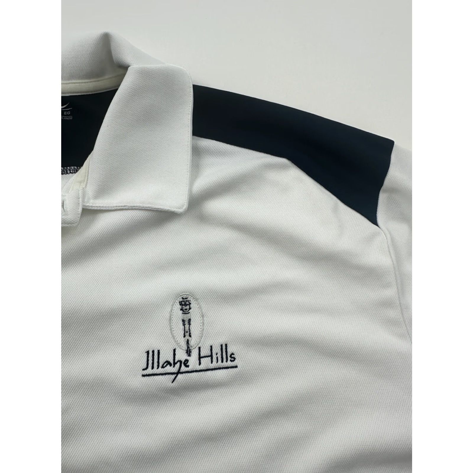 Nike Nike Golf Shirt Mens XL White Illahe Hills Country Club Embroidery Polo fit Dry Size US XL / EU 56 / 4 - 3 Thumbnail