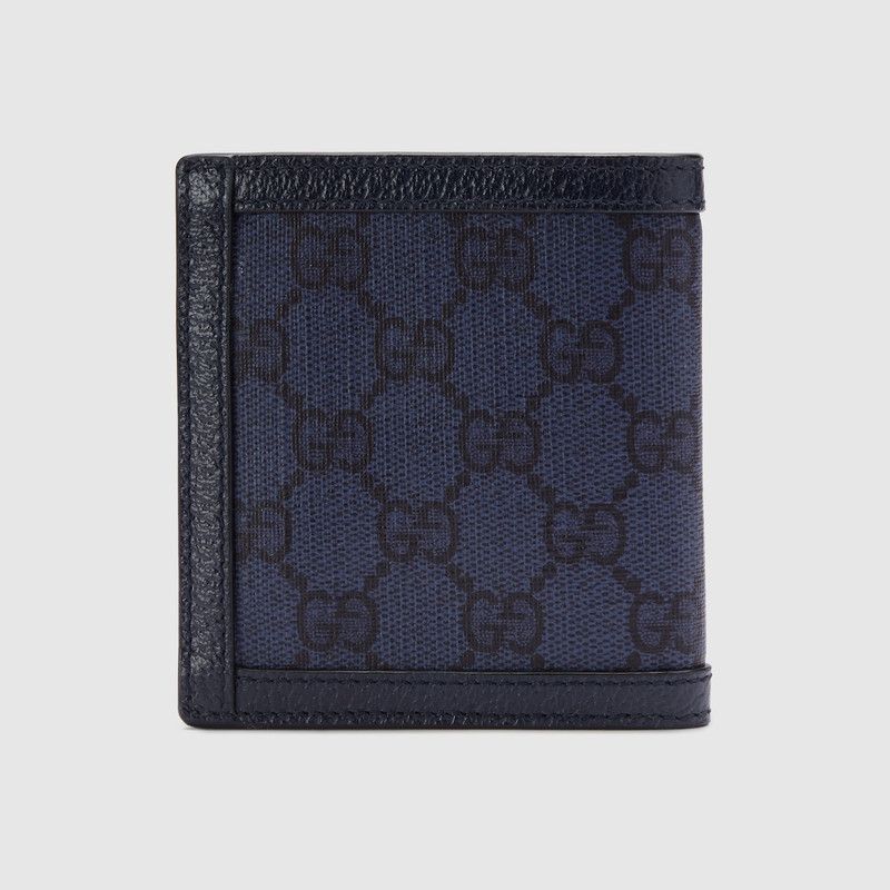 Gucci oc11z1225 Size: OS / Ophidia Fold Wallet in Dark Blue Size ONE SIZE - 2 Thumbnail