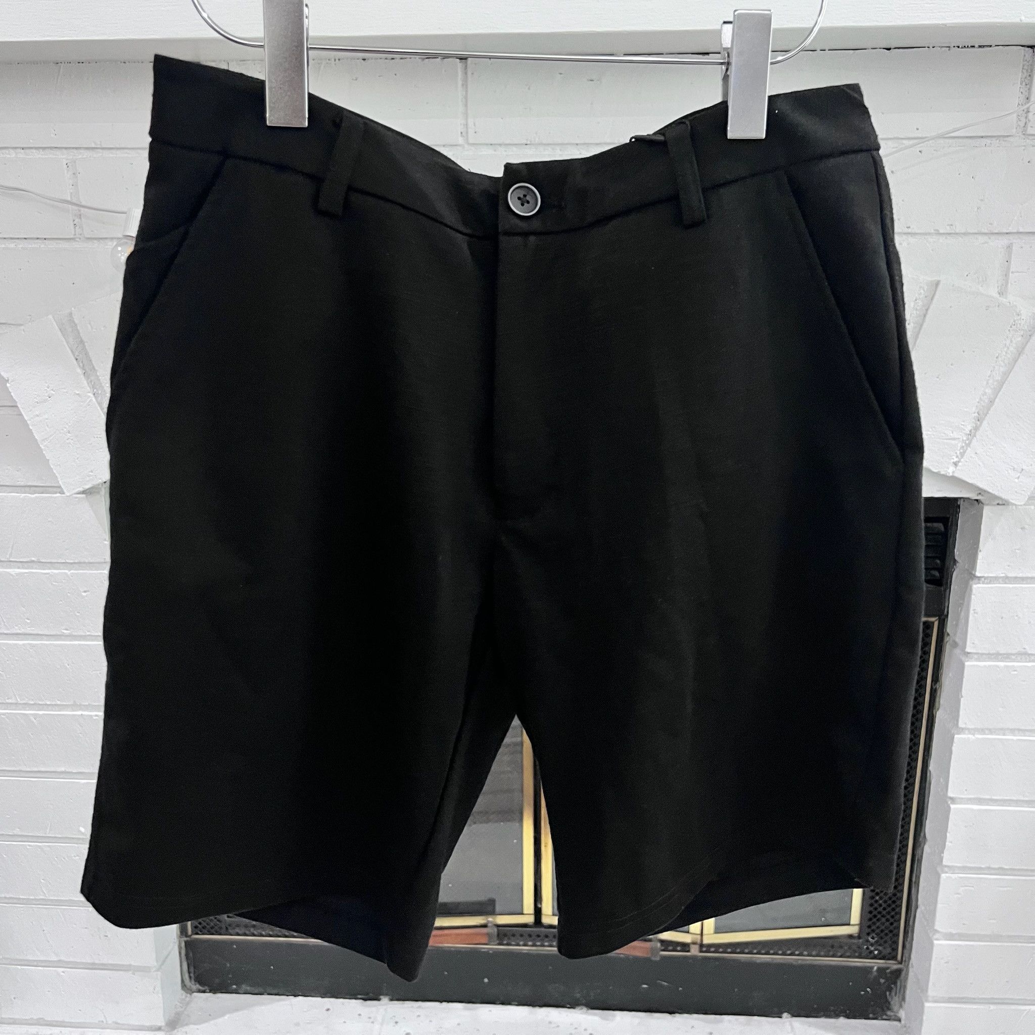 Other WestZeroOne Black Soft Edmunds Short Dress Pants Size US 32 / EU 48 - 1 Thumbnail