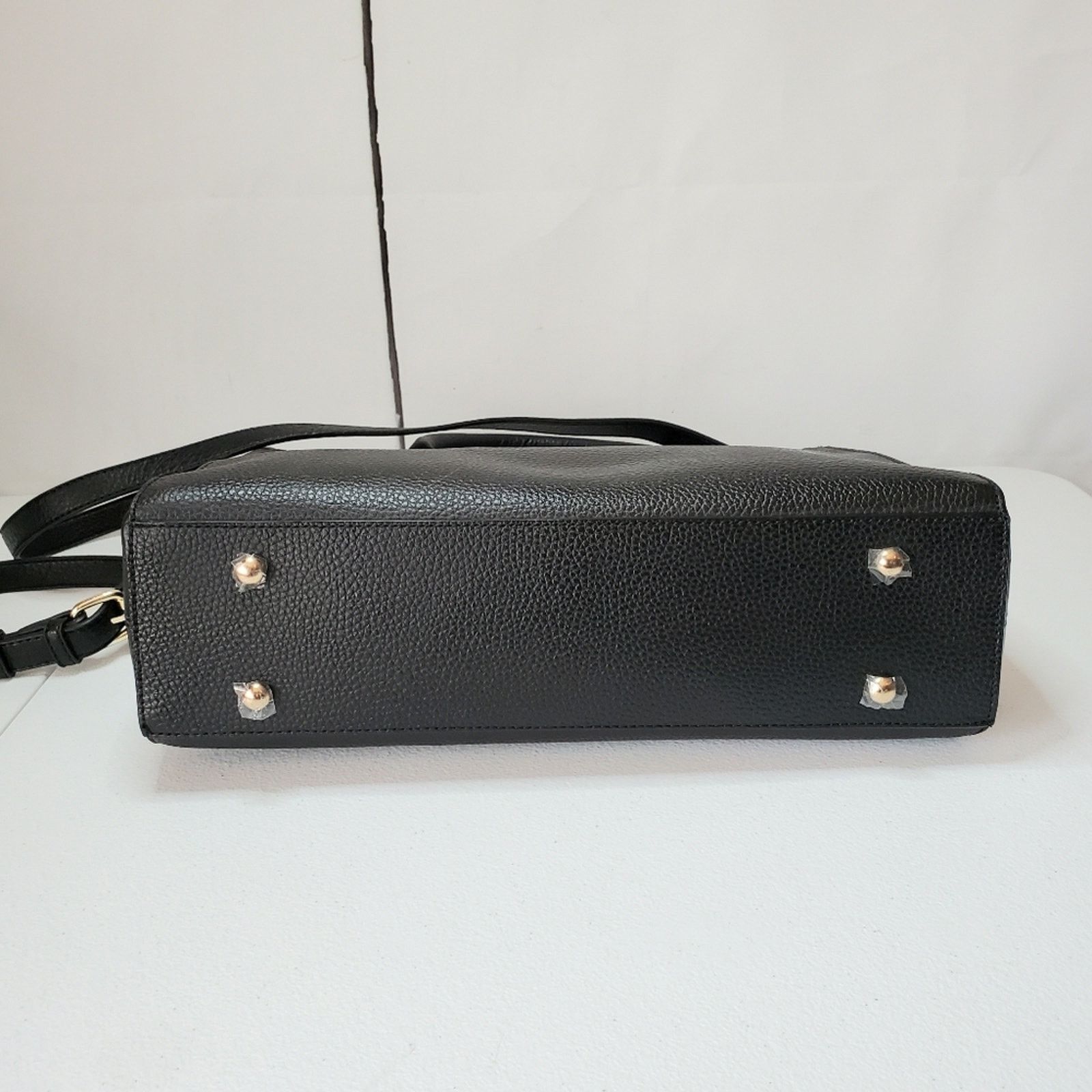 Designer Bob Mackie Rodeo Drive Croc Print Leather Satchel Handbag Size ONE SIZE - 9 Thumbnail