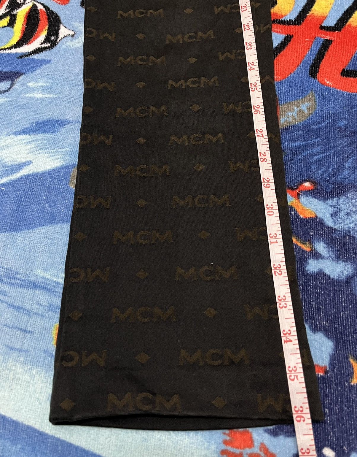 MCM Rare🔥MCM Monogram Fullprint Pant Size 26" / US 2 / IT 38 - 16 Thumbnail