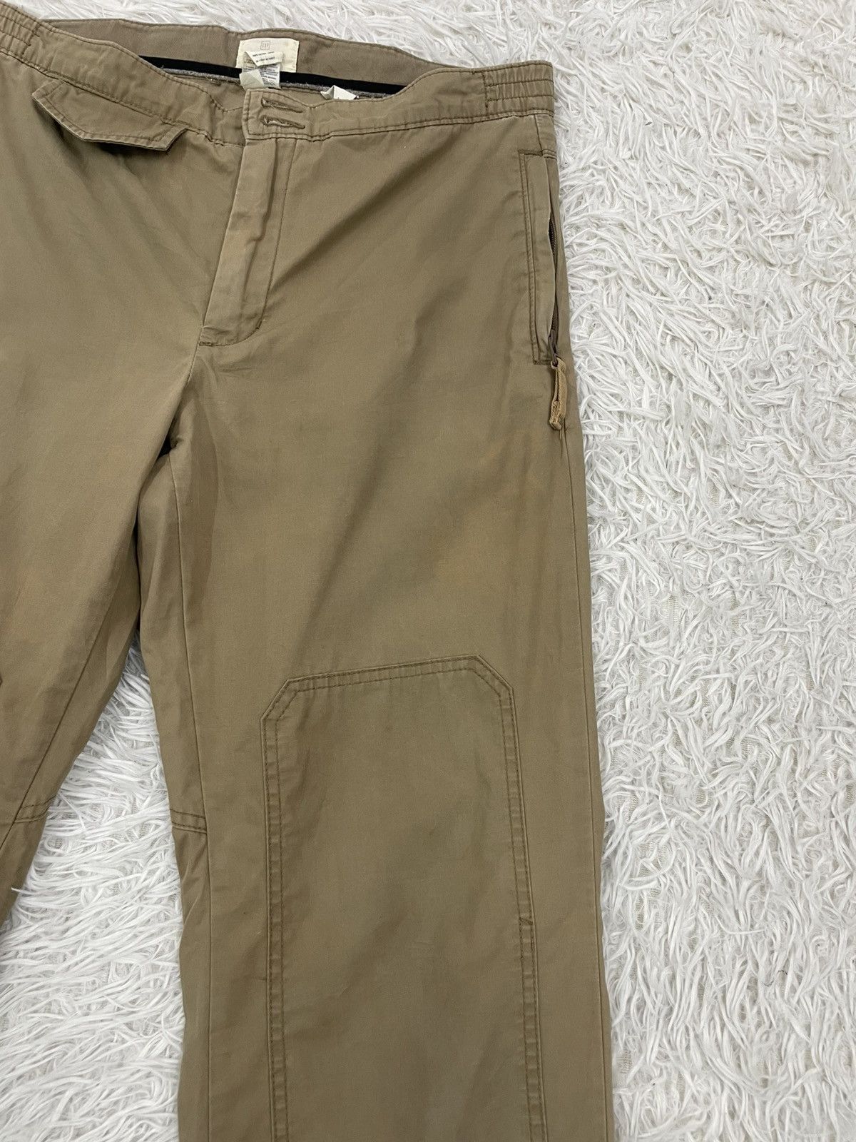Gap Gap Khakis Cargo Cotton Pant Double Knee Size US 35 - 5 Thumbnail