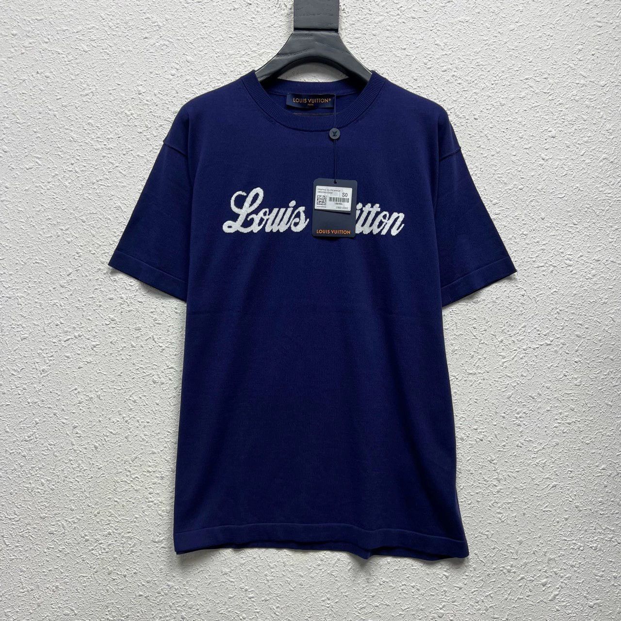 Louis Vuitton louis vuitton blue short sleeve t-shirt Size US S / EU 44-46 / 1 - 1 Thumbnail