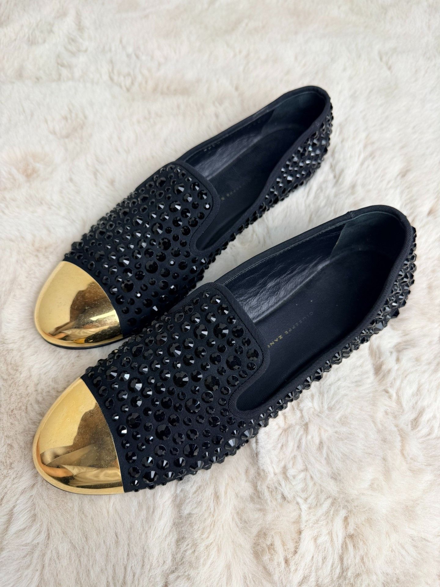 Giuseppe Zanotti Giuseppe Zanotti Suede Gold Lowtop Sneakers us_9 Women Size US 9 / IT 39 - 1 Thumbnail