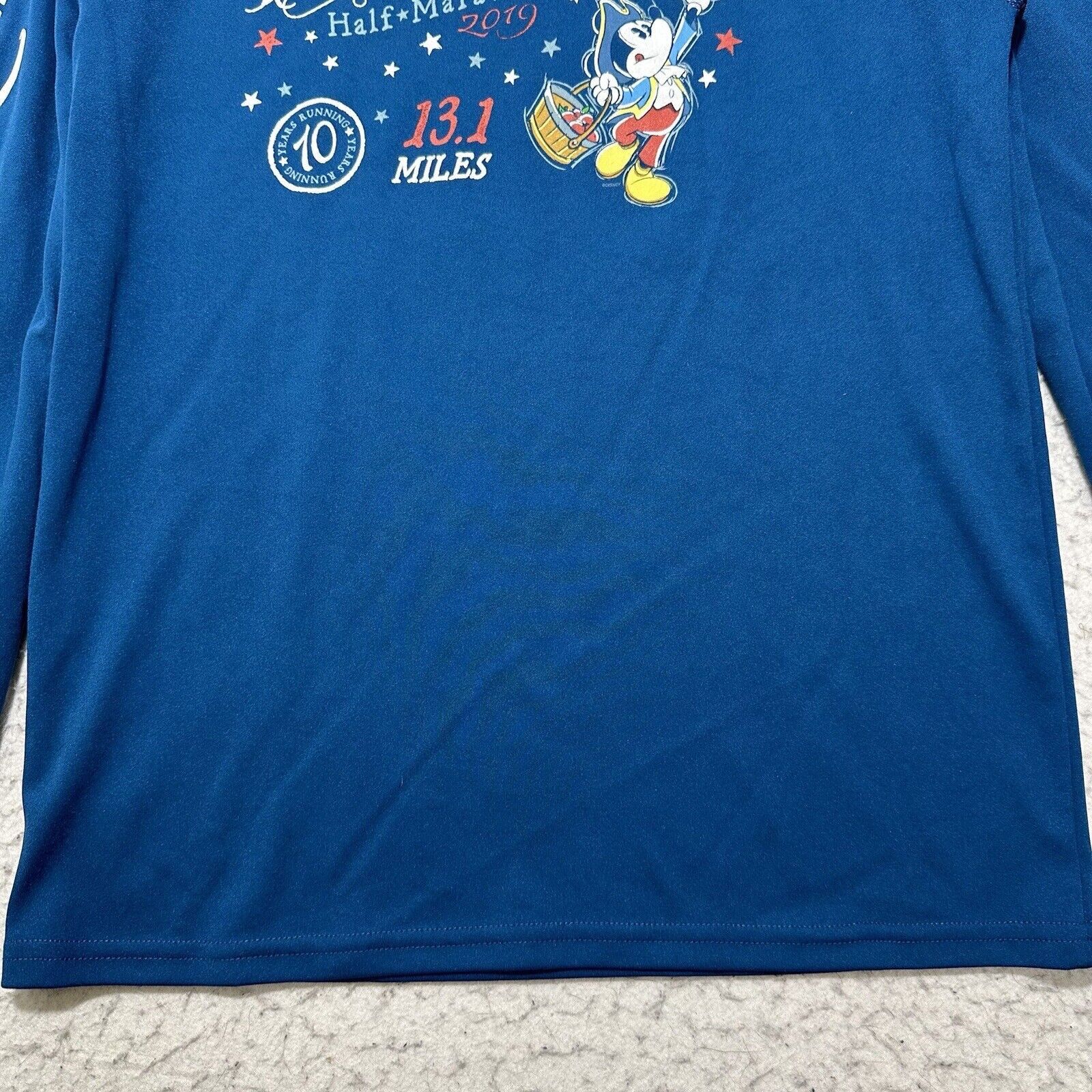 Disney RunDisney Small 2019 Wine & Dine Half Marathon Athletic Tee Size US S / EU 44-46 / 1 - 6 Thumbnail