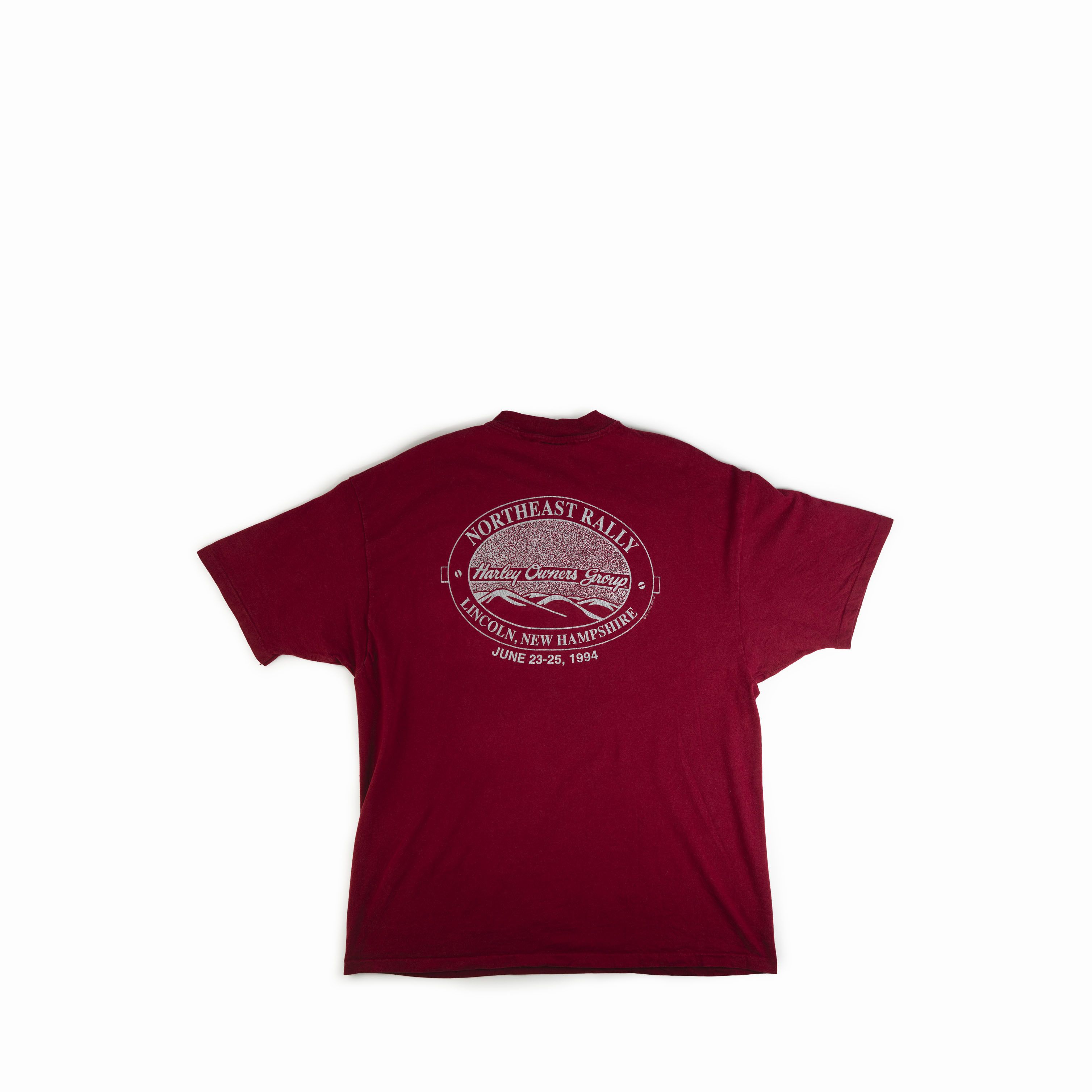 Harley Davidson Vintage 1994 Harley Davidson Owners Group Eagle Tee Shirt Size US XXL / EU 58 / 5 - 2 Thumbnail