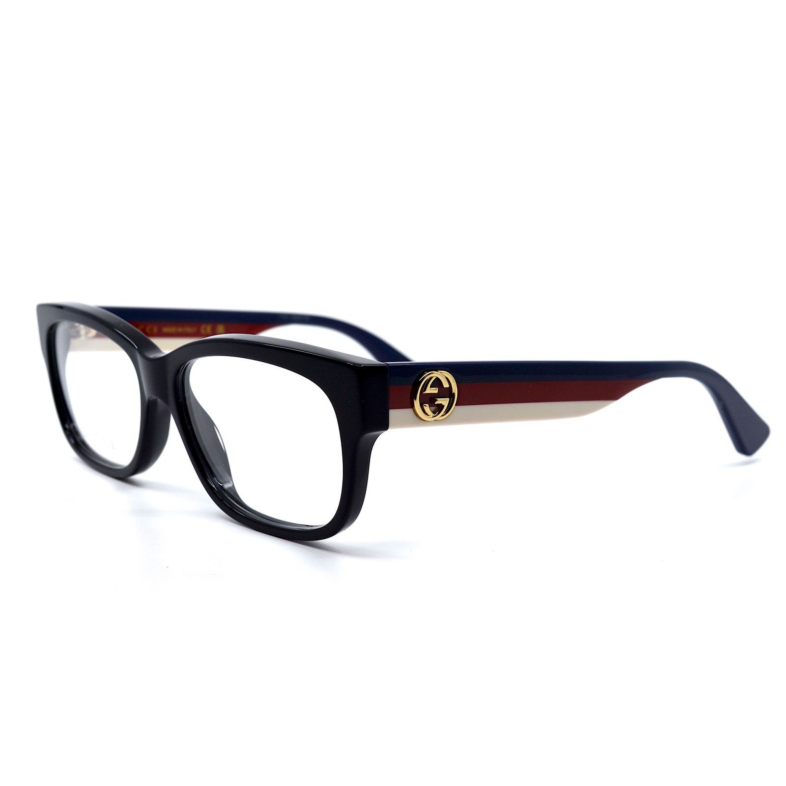 Gucci NEW GUCCI GG0278O 001 BLACK MULTICOLOR EYEGLASSES FRAME Size ONE SIZE - 13 Thumbnail