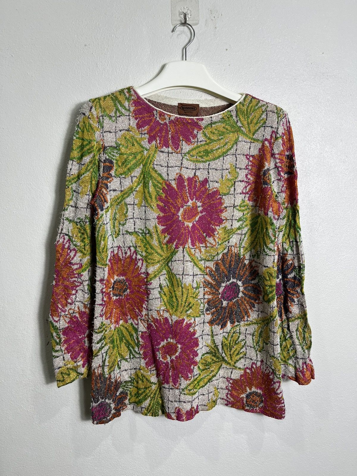 Vintage Vintage MISSONI MOHAIR Pullover Size US M / EU 48-50 / 2 - 1 Thumbnail