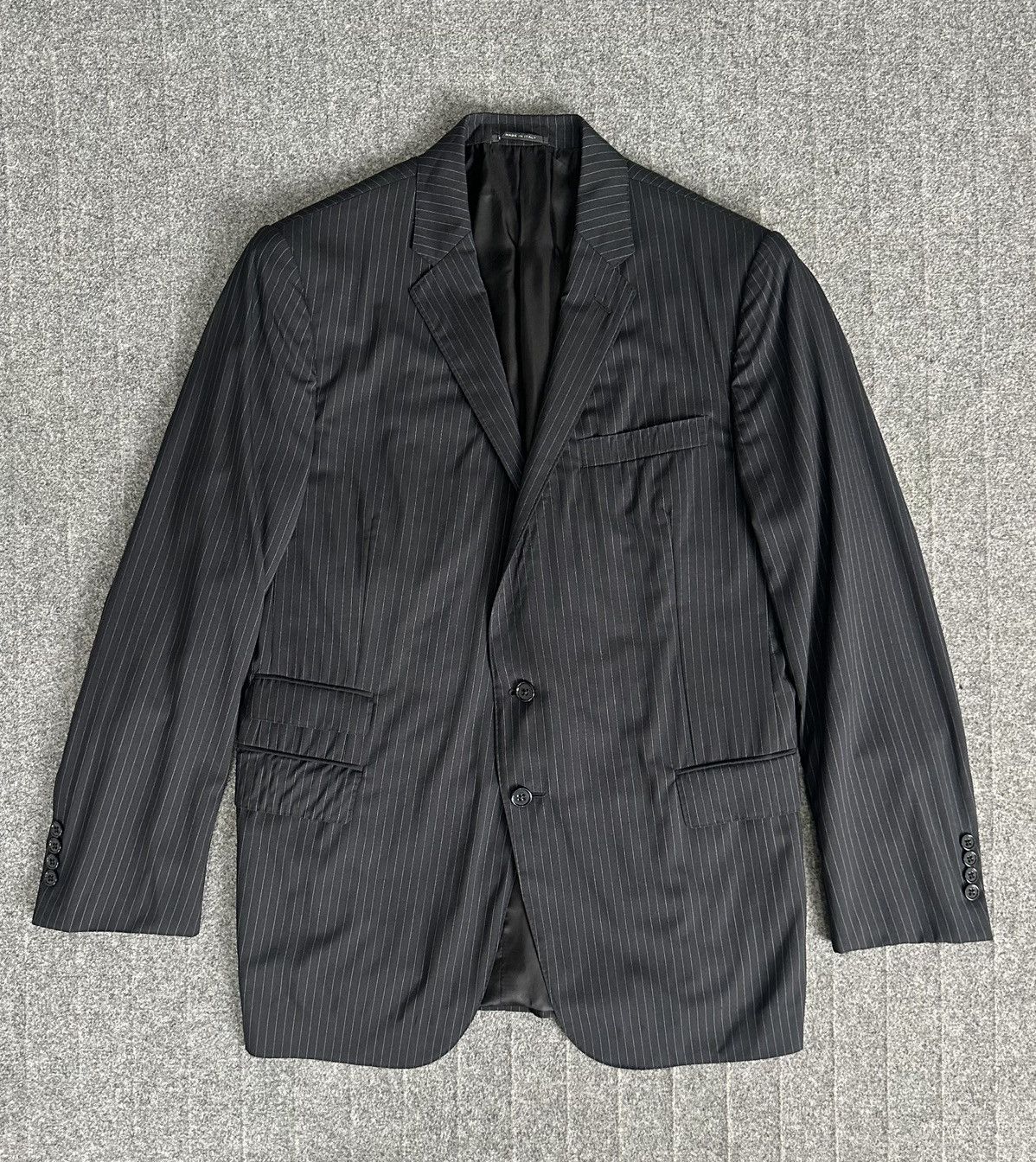 Ralph Lauren Black Label Ralph Lauren - Black Label - Austin 2B NT Pin Dot Stripes Size 42R - 2 Thumbnail