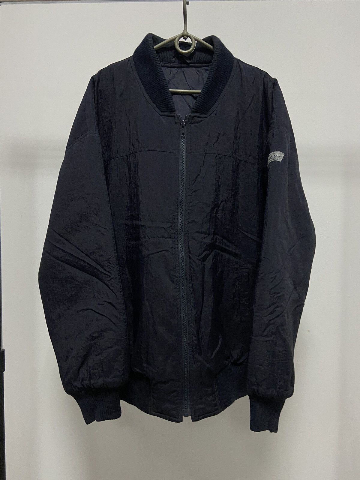 Adidas × Vintage Adidas nylon Jacket small logo flyers vintage Size US L / EU 52-54 / 3 - 1 Thumbnail