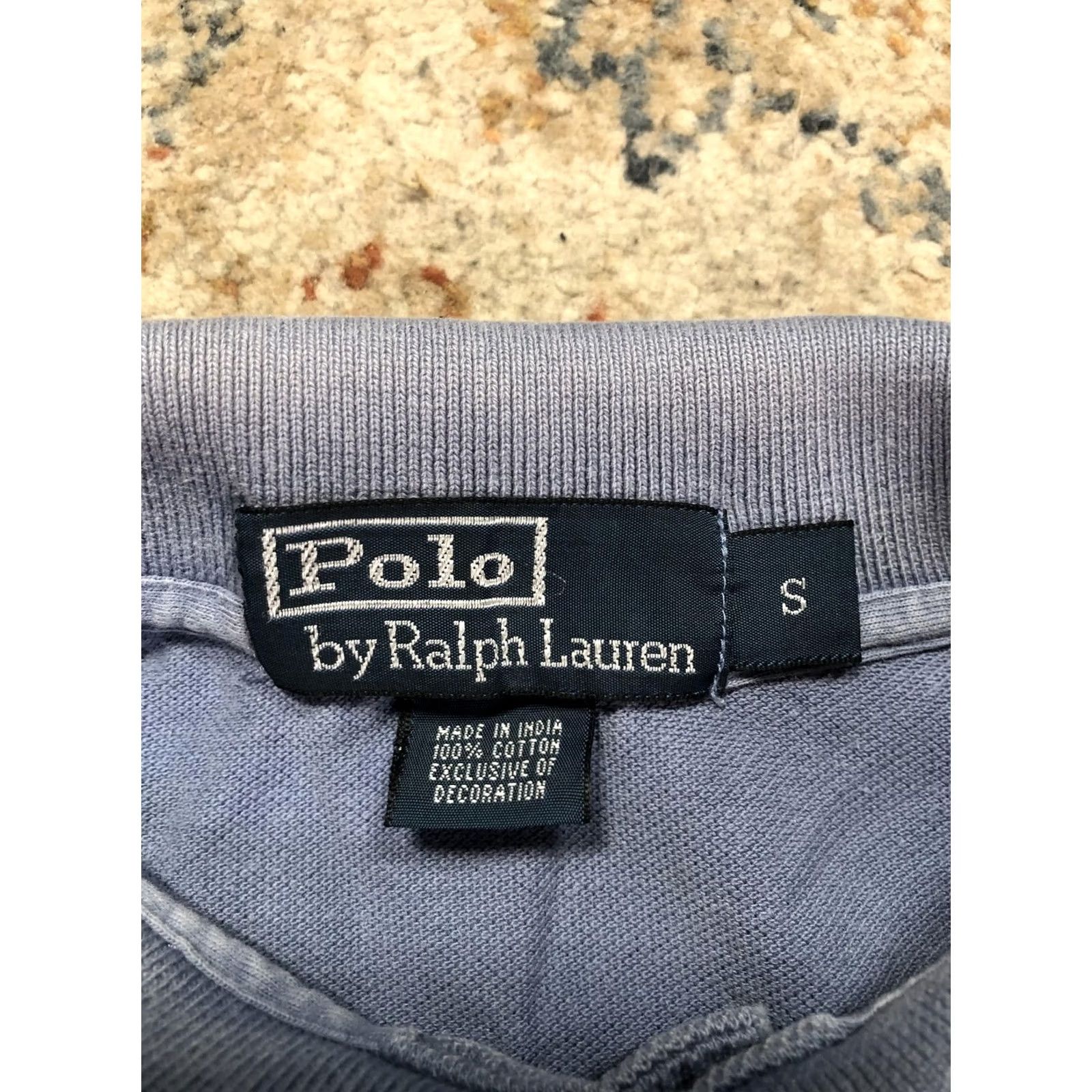 Polo Ralph Lauren Polo by Ralph Lauren Polo Shirt Mens Small Blue Multicolor Stripe Pony Logo Shirt Size US S / EU 44-46 / 1 - 7 Thumbnail
