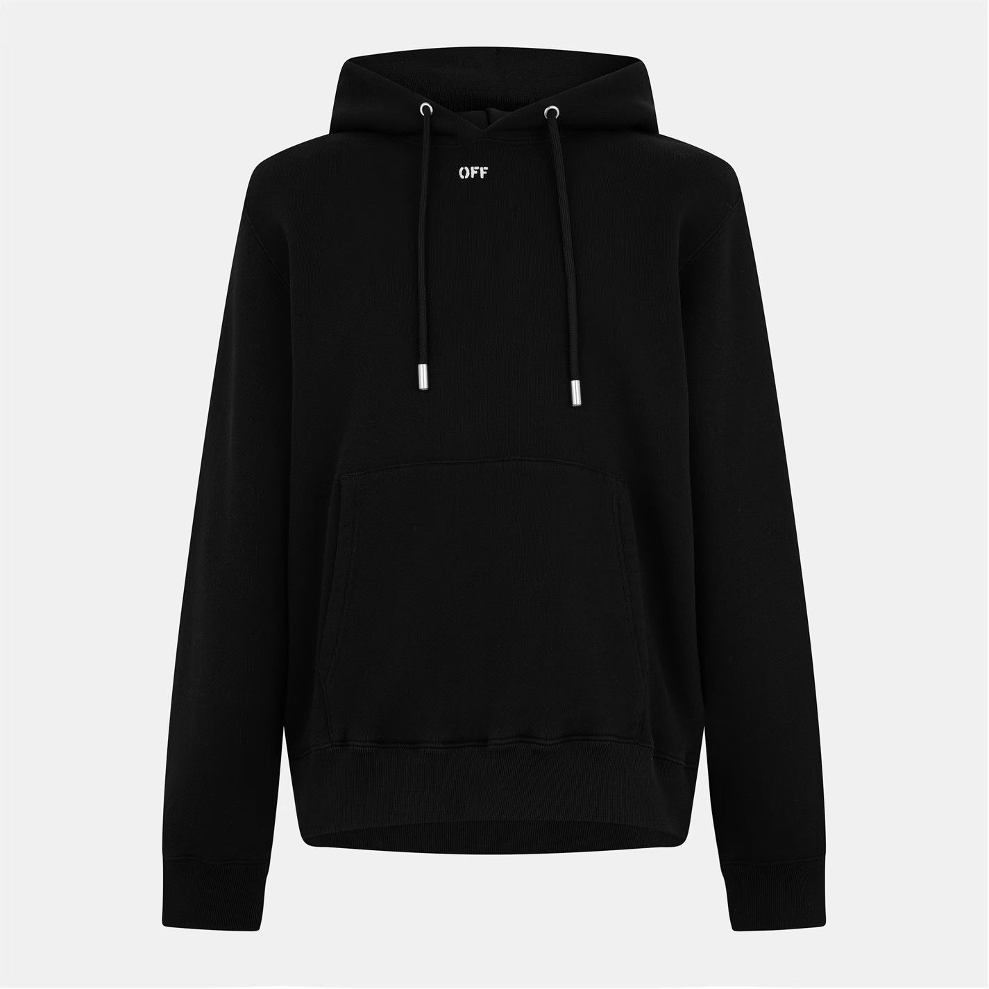 Off-White o1g2r1mq0226 Brick Arrows Slim Fit Hoodie In Black Size US M / EU 48-50 / 2 - 1 Thumbnail