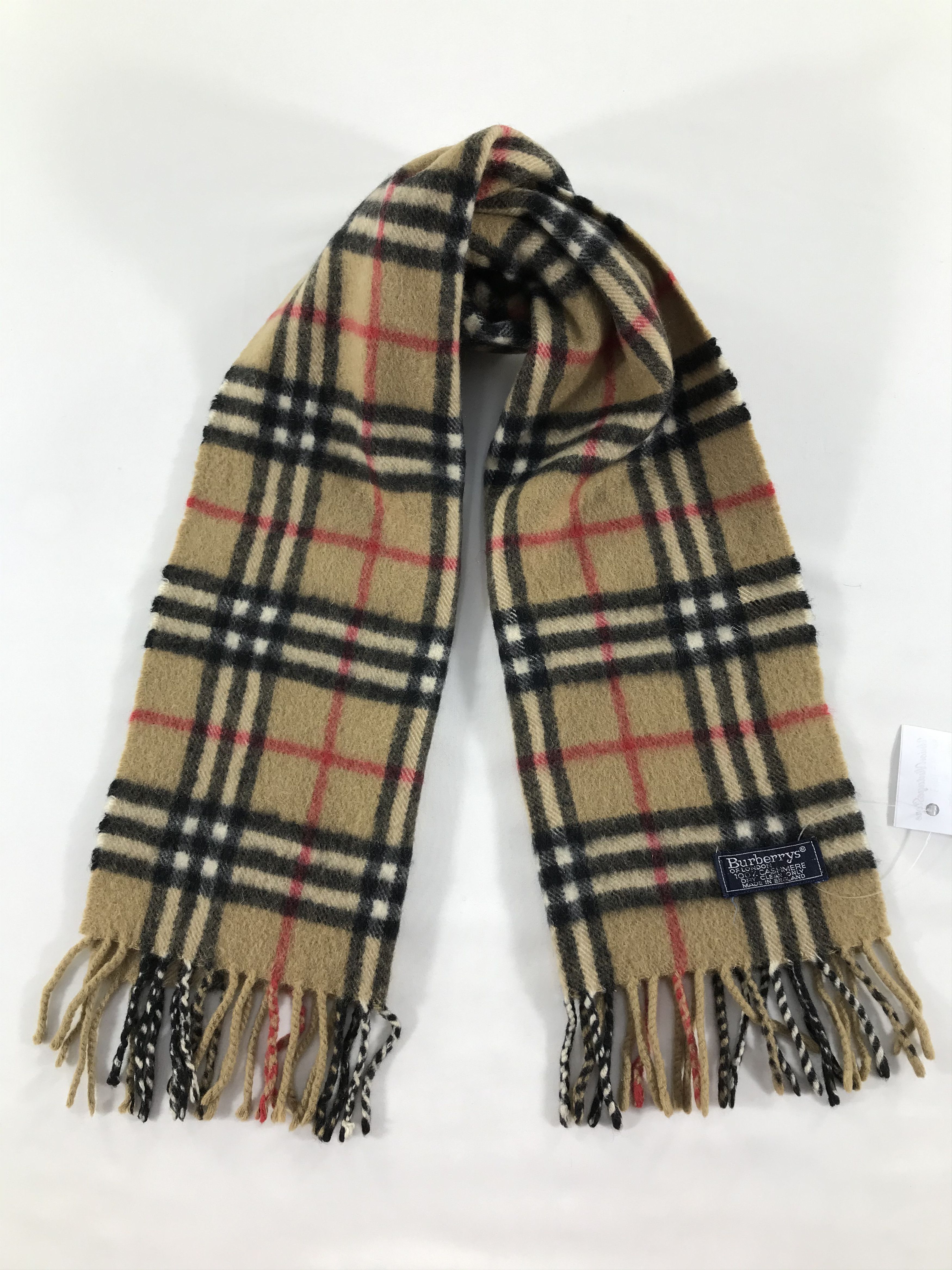 Burberry Vintage Burberry Scarf/Muffler/Neckwear MF1403 Size ONE SIZE - 1 Thumbnail