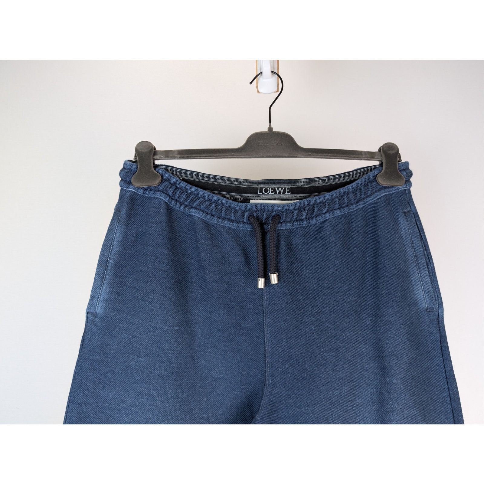 Loewe o1rshd1 Drawstring Denim Trousers in Indigo Blue Size US 34 / EU 50 - 3 Thumbnail