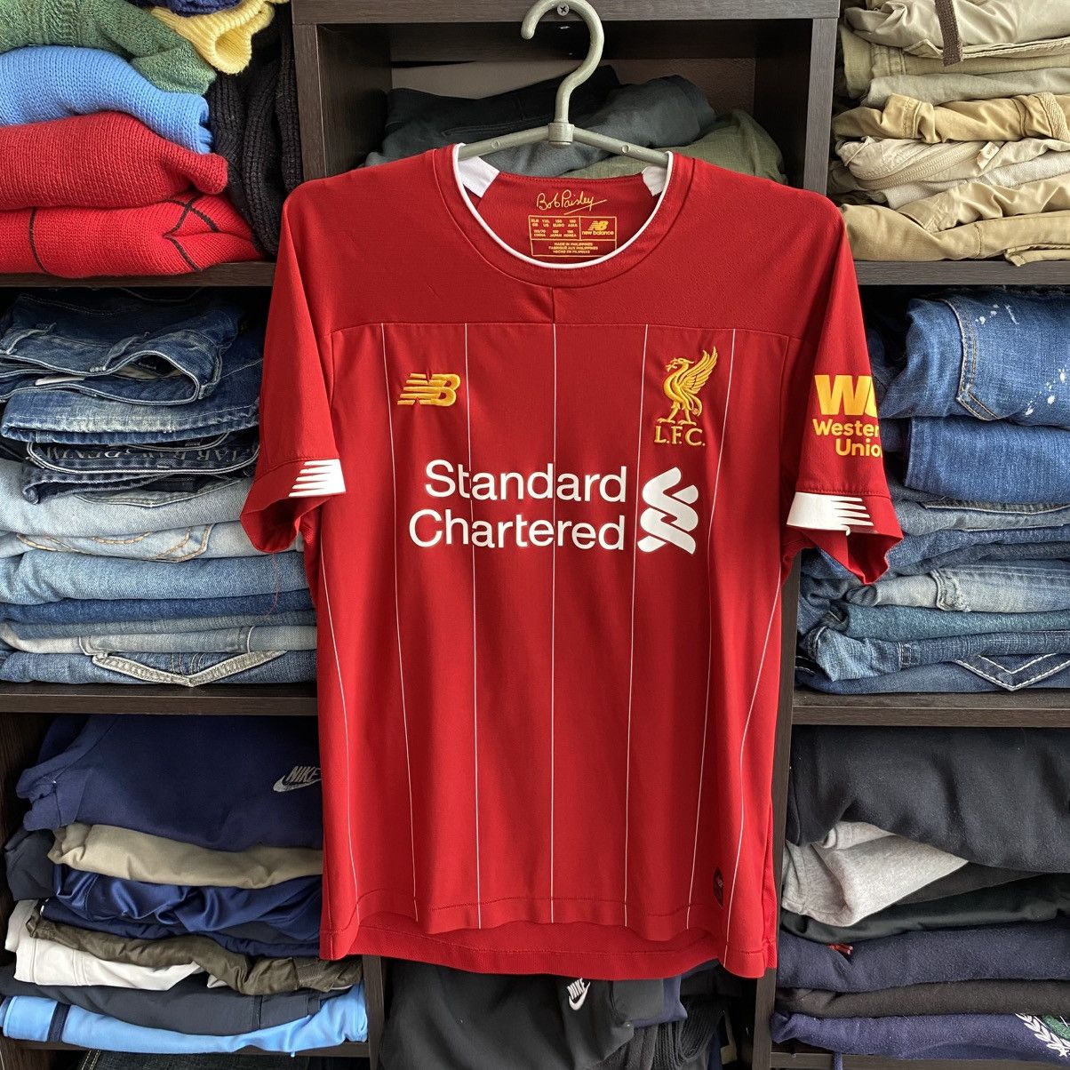 New Balance New Balance FC Liverpool big logo home soccer jersey Size US S / EU 44-46 / 1 - 1 Thumbnail