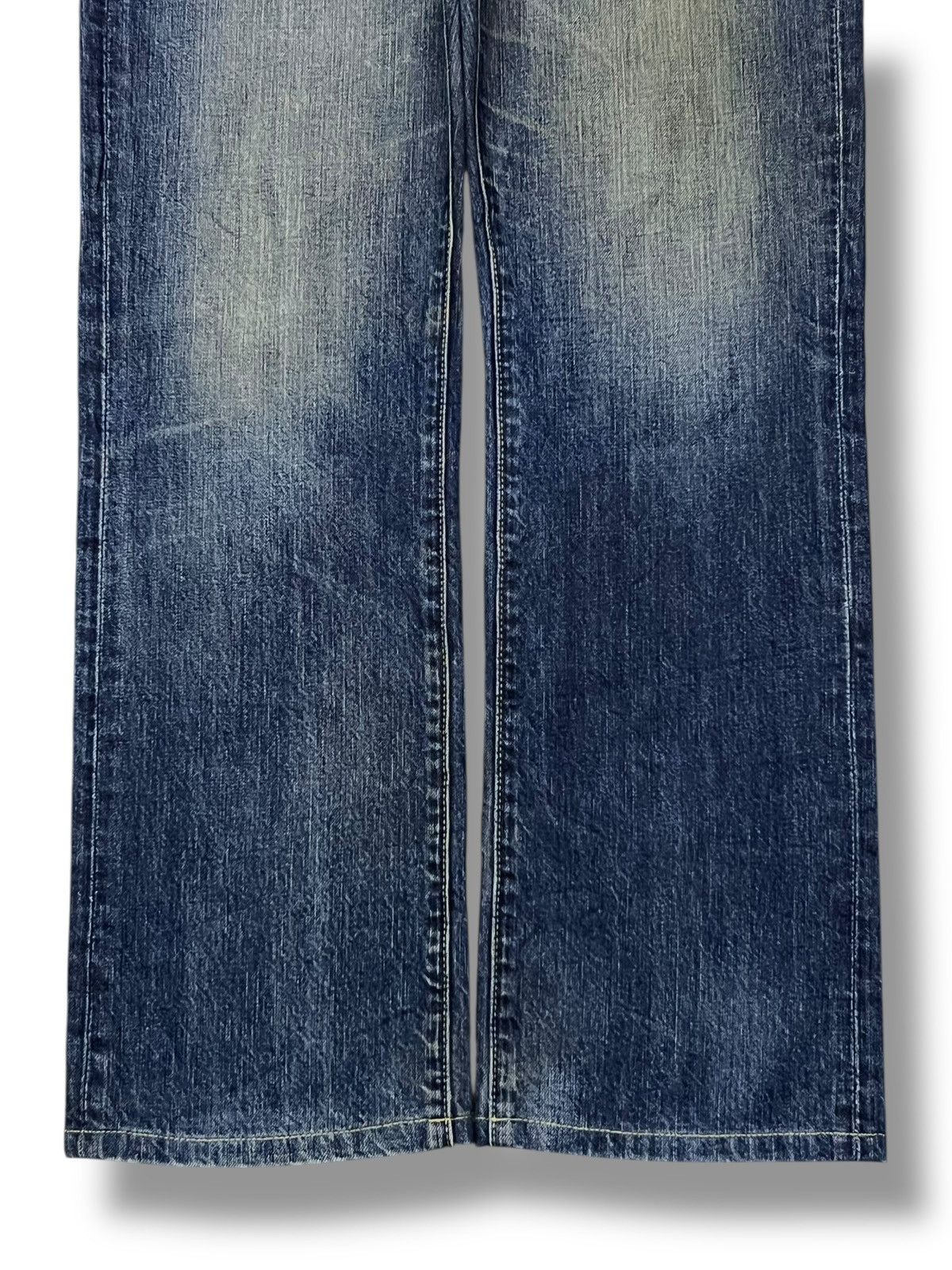 Uniqlo Vintage Uniqlo UJ S002 Japan - Faded Wash, Distressed Denim Size US 34 / EU 50 - 6 Thumbnail