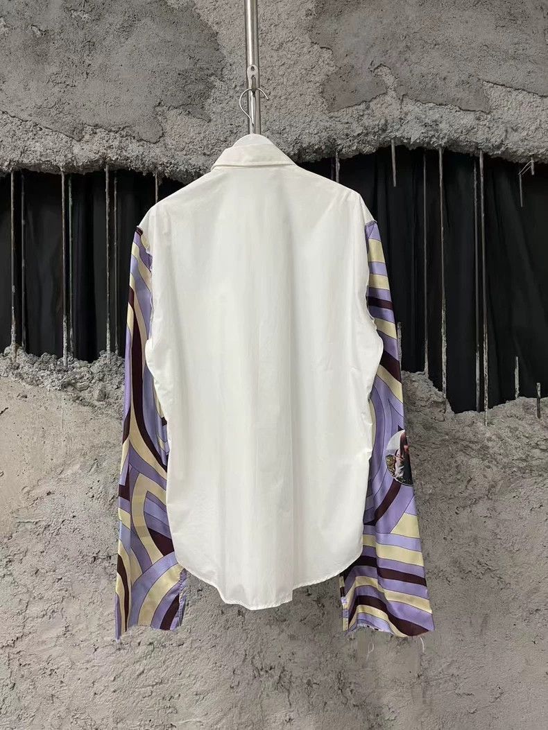 Raf Simons Raf Simons Colorful Long Sleeve Shirt-2506 Size US S / EU 44-46 / 1 - 2 Thumbnail