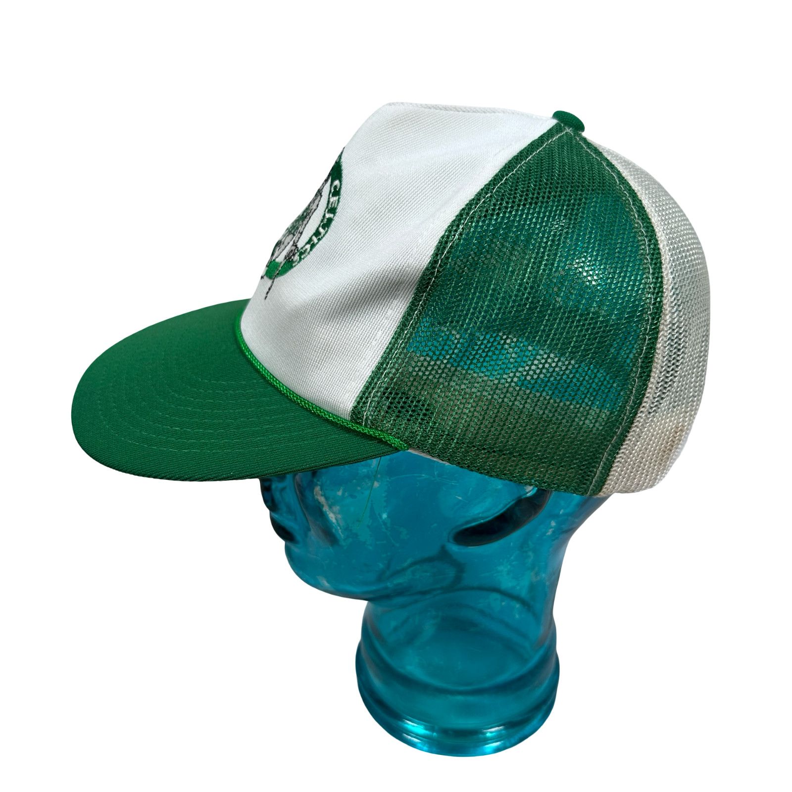Other Vintage Supercap Boston Celtics Mesh Rope Hat Green White Size ONE SIZE - 3 Thumbnail