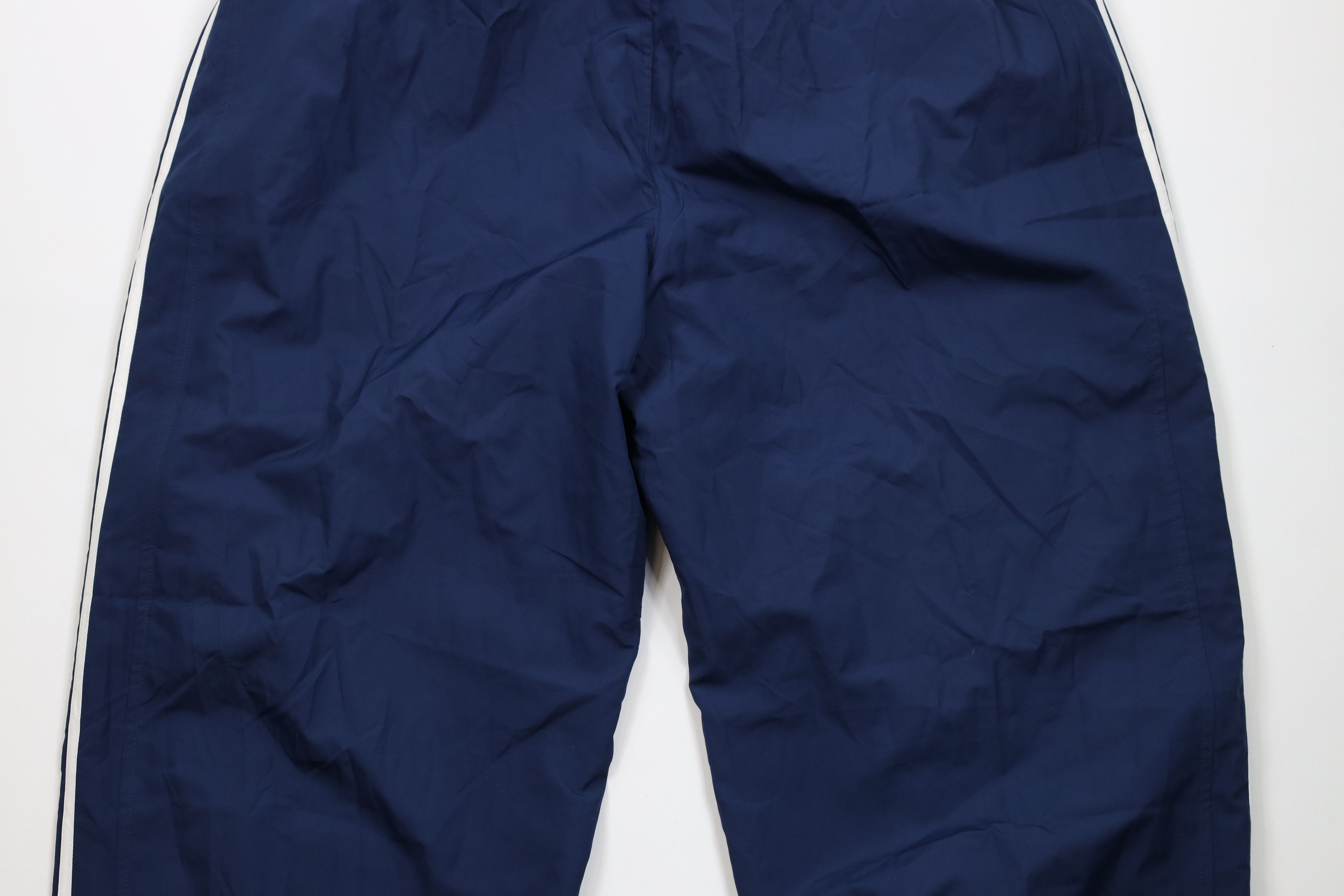 Adidas Vintage Y2K 2004 Adidas Lined Wide Leg Windbreaker Pants Size US 40 / EU 56 - 11 Thumbnail