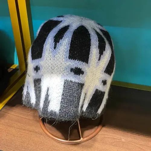 Japanese Brand Retro Knitted Beanies Hat Size ONE SIZE - 1 Thumbnail