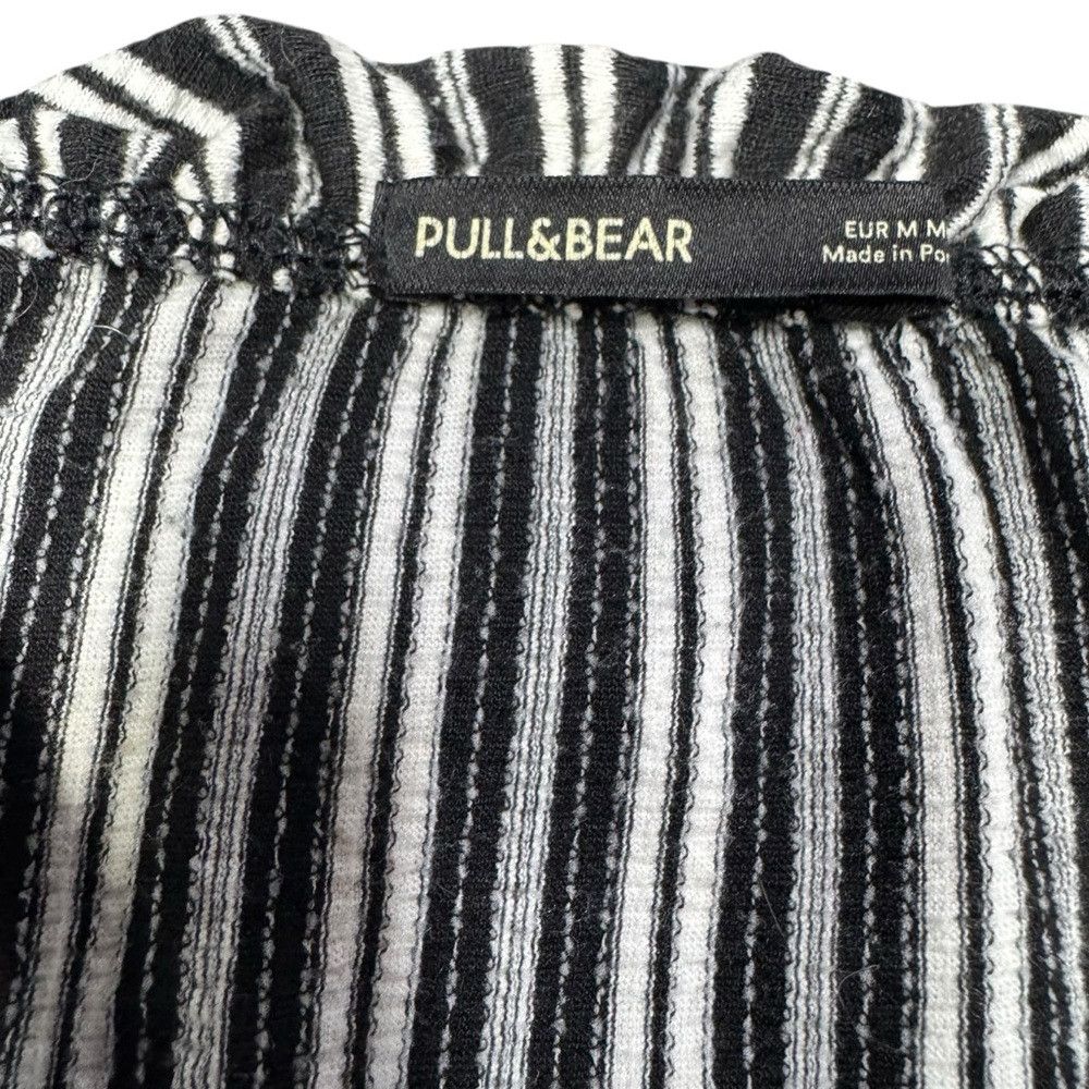 Pull & Bear Pull & Bear Black White Jumpsuit Made in Portugal Size S Size 27" / US 4 / IT 40 - 5 Thumbnail