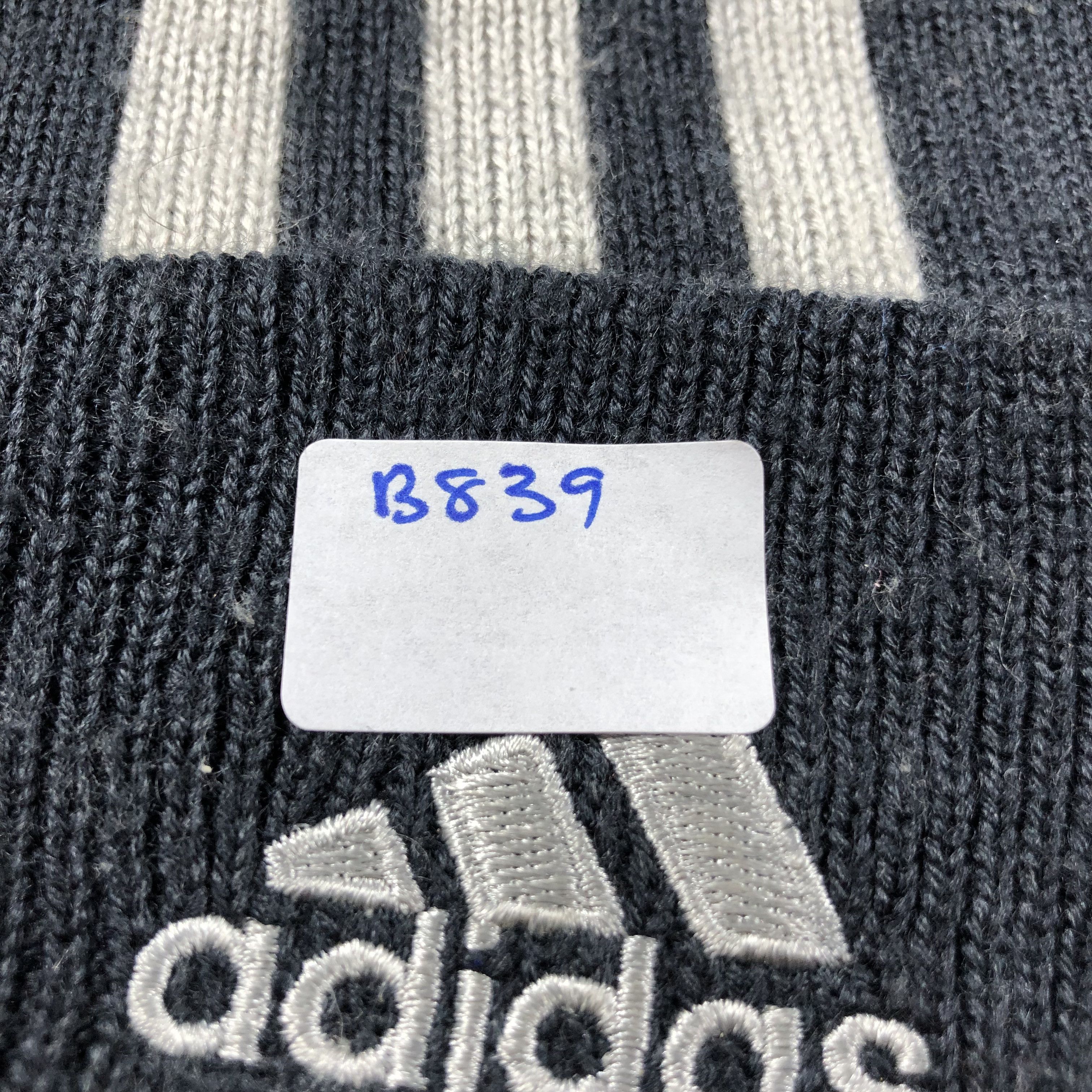 Vintage Adidas Three Stripes Beanie Snowcap Snow Hat B839 Size ONE SIZE - 6 Thumbnail