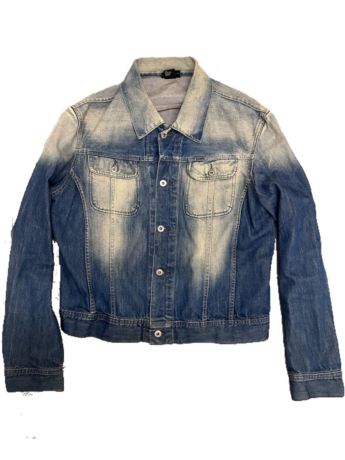Diesel Diesel Distressed Denim Jacket - Vintage-Inspired Style Size US XL / EU 56 / 4 - 1 Thumbnail
