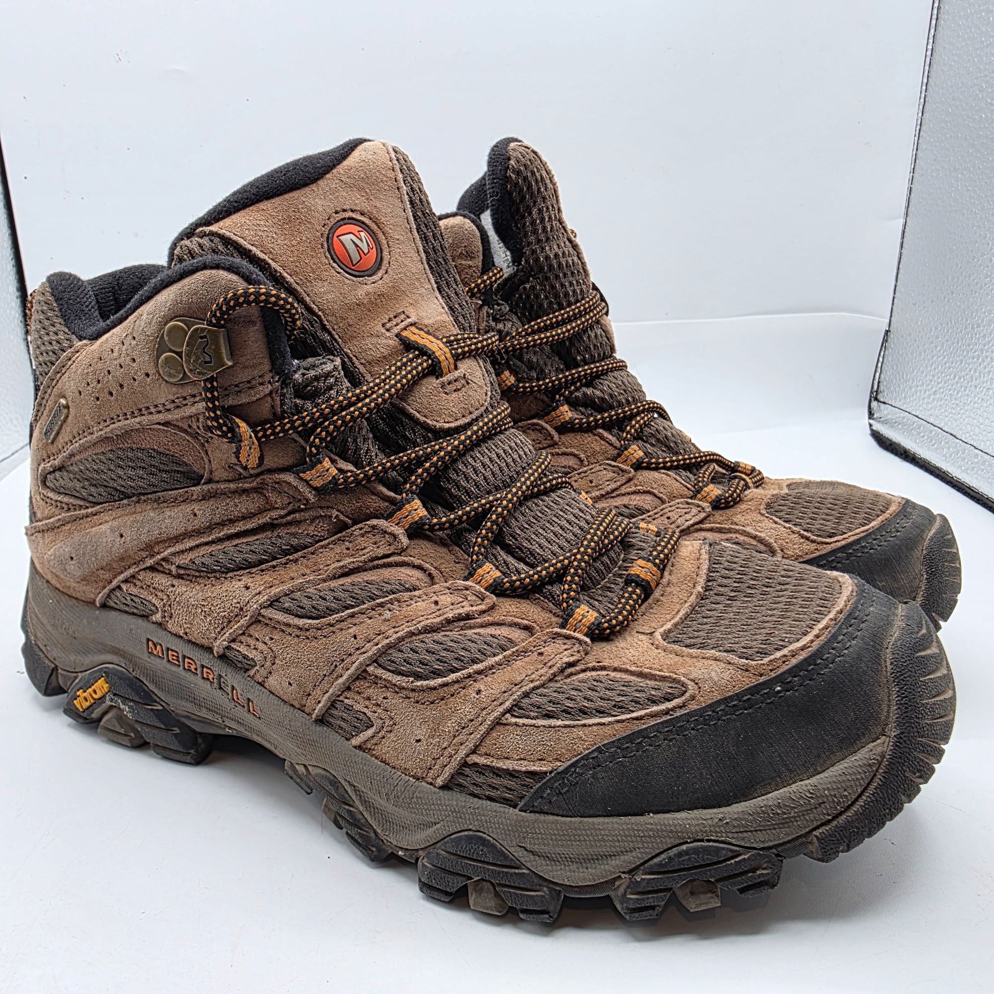 Merrell Merrell Moab 3 Mid Mens Size 8 Brown Hiking Shoes Camping Ou Size US 8 / EU 41 - 1 Thumbnail