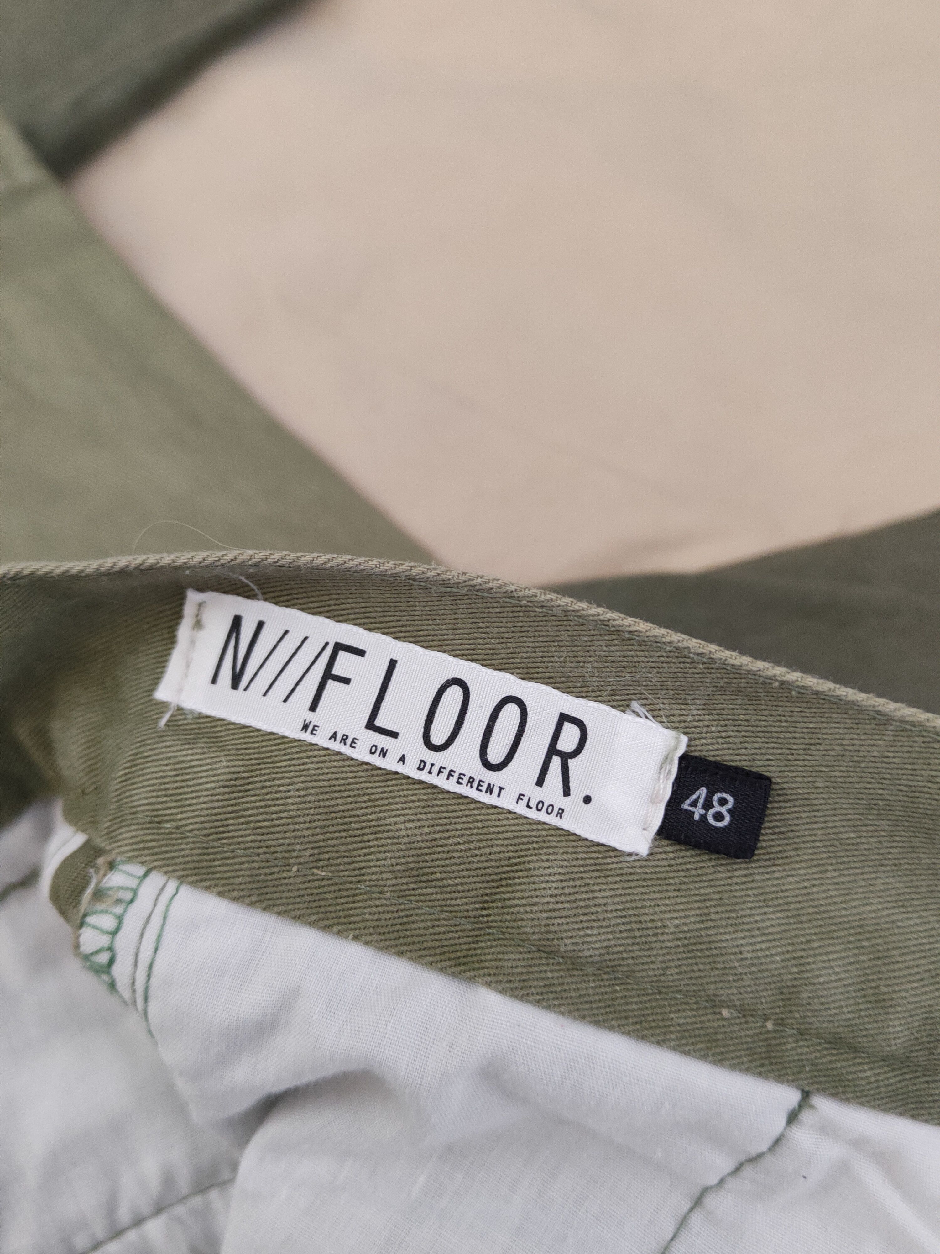 Japanese Brand DL N Floor Green Multipocket Tactical Cargo Pants #1348 Size US 31 - 14 Thumbnail