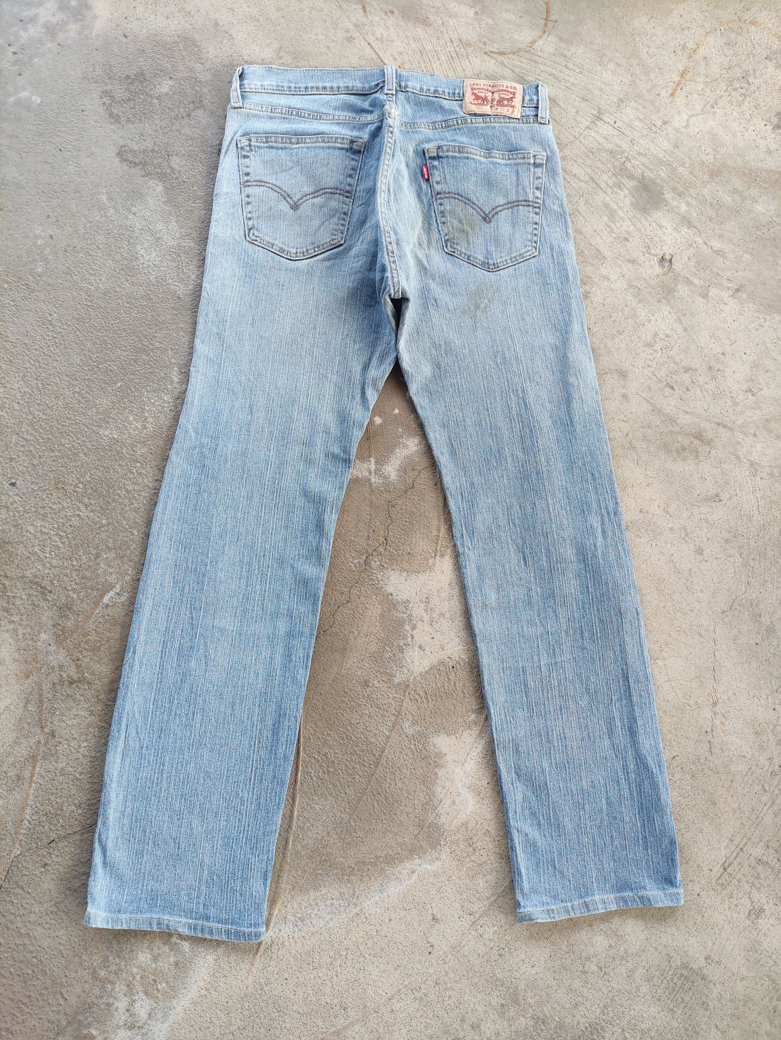 Levi's Vintage Levis Jean Distressed Faded Denim Pants Size US 33 - 8 Thumbnail