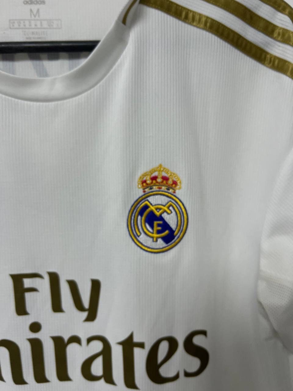 Adidas Real Madrid #9 Benzema 2019/2020 Home Football Shirt M Size US M / EU 48-50 / 2 - 10 Thumbnail