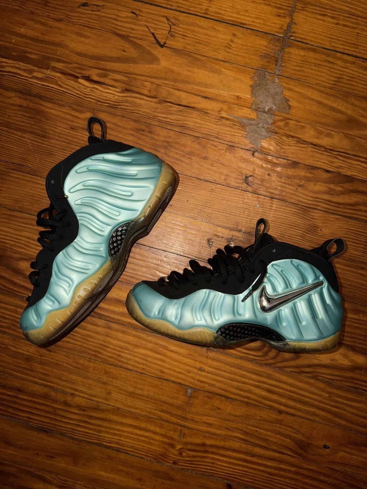 Nike Nike foamposite pro “island green” Size US 10 / EU 43 - 2 Thumbnail