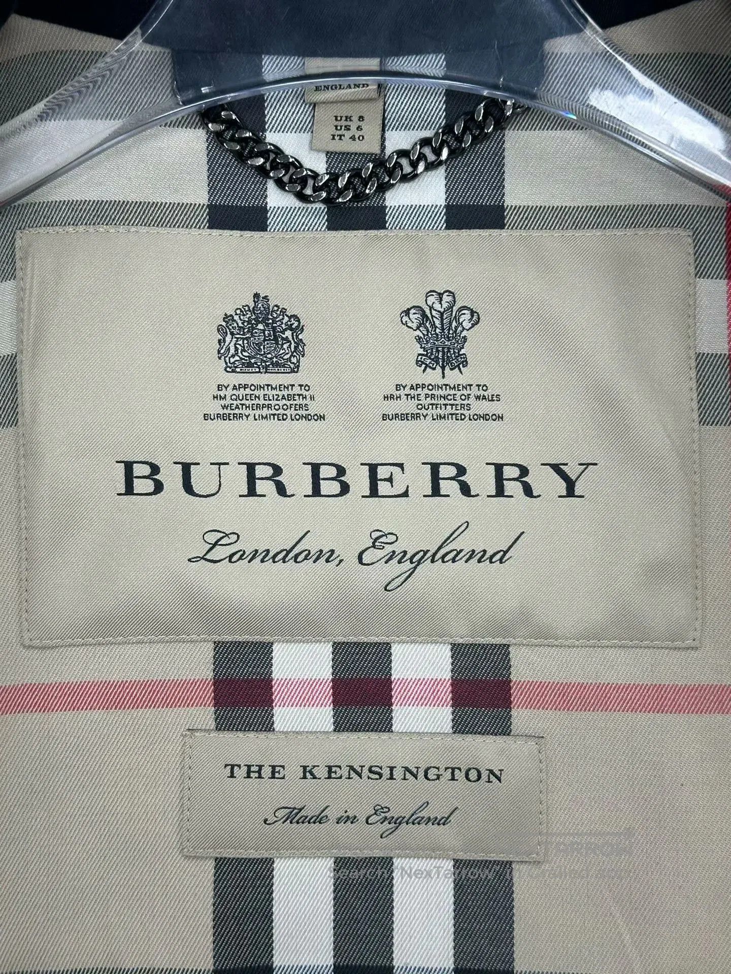 Burberry Burberry Black Solid Double Breasted Lapel Mid-Length Long Size XS / US 0-2 / IT 36-38 - 3 Thumbnail
