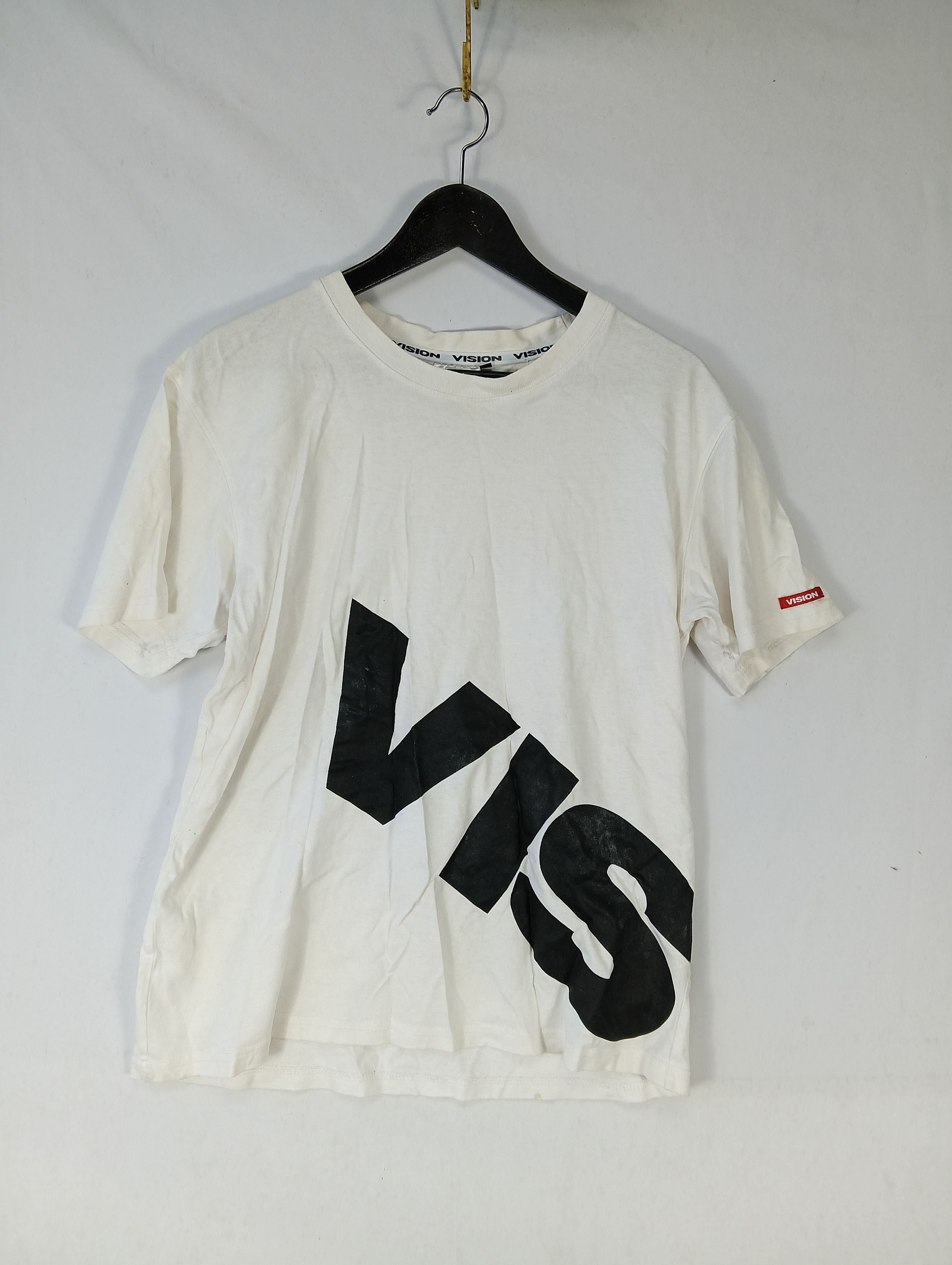 Vision Streetwear VISION STREETWEAR TEE BIG LOGO DISTRESSED Size US M / EU 48-50 / 2 - 1 Thumbnail