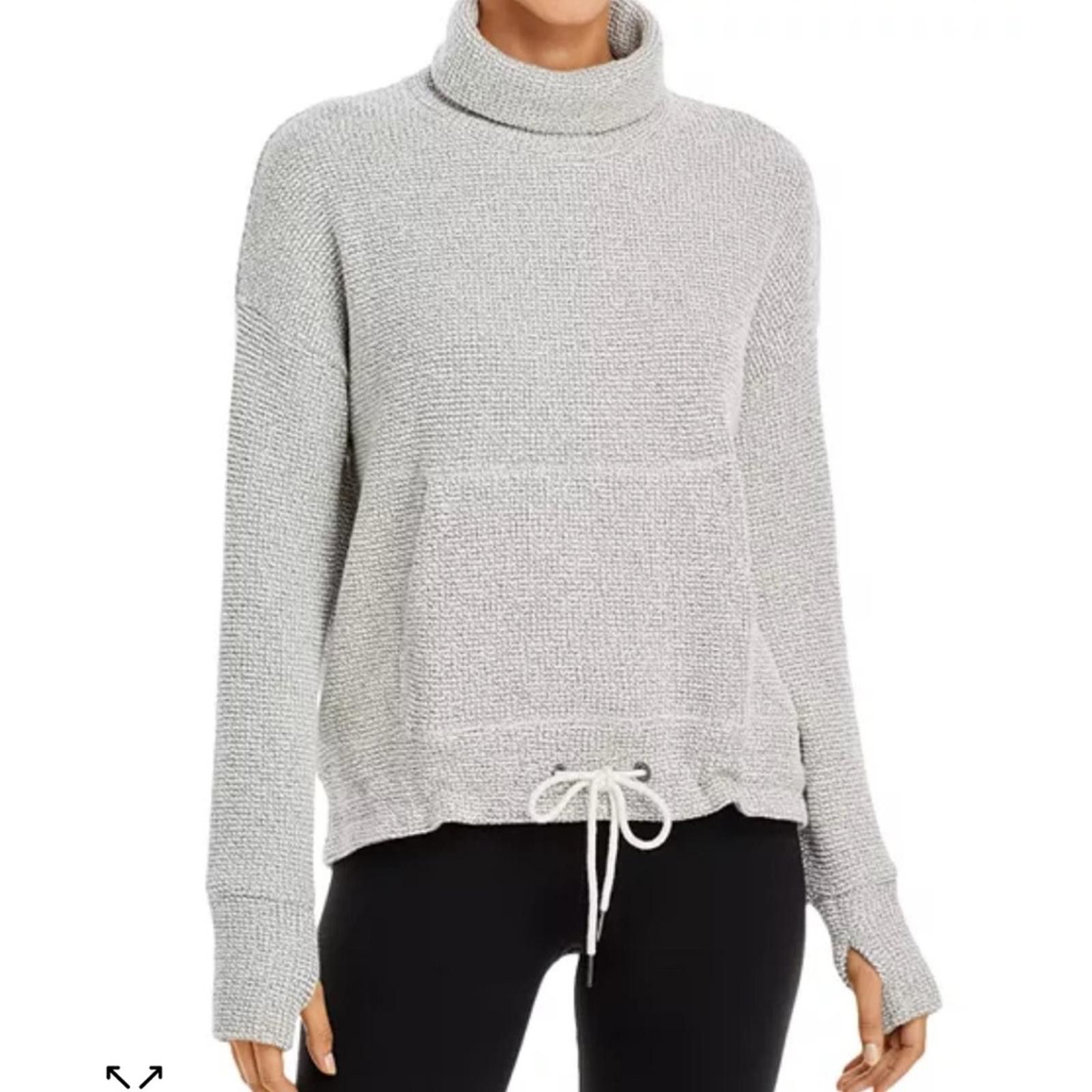 Other Sweaty Betty Size 6 Gray Cowl‎ Neck Sweater Size M / US 6-8 / IT 42-44 - 1 Thumbnail