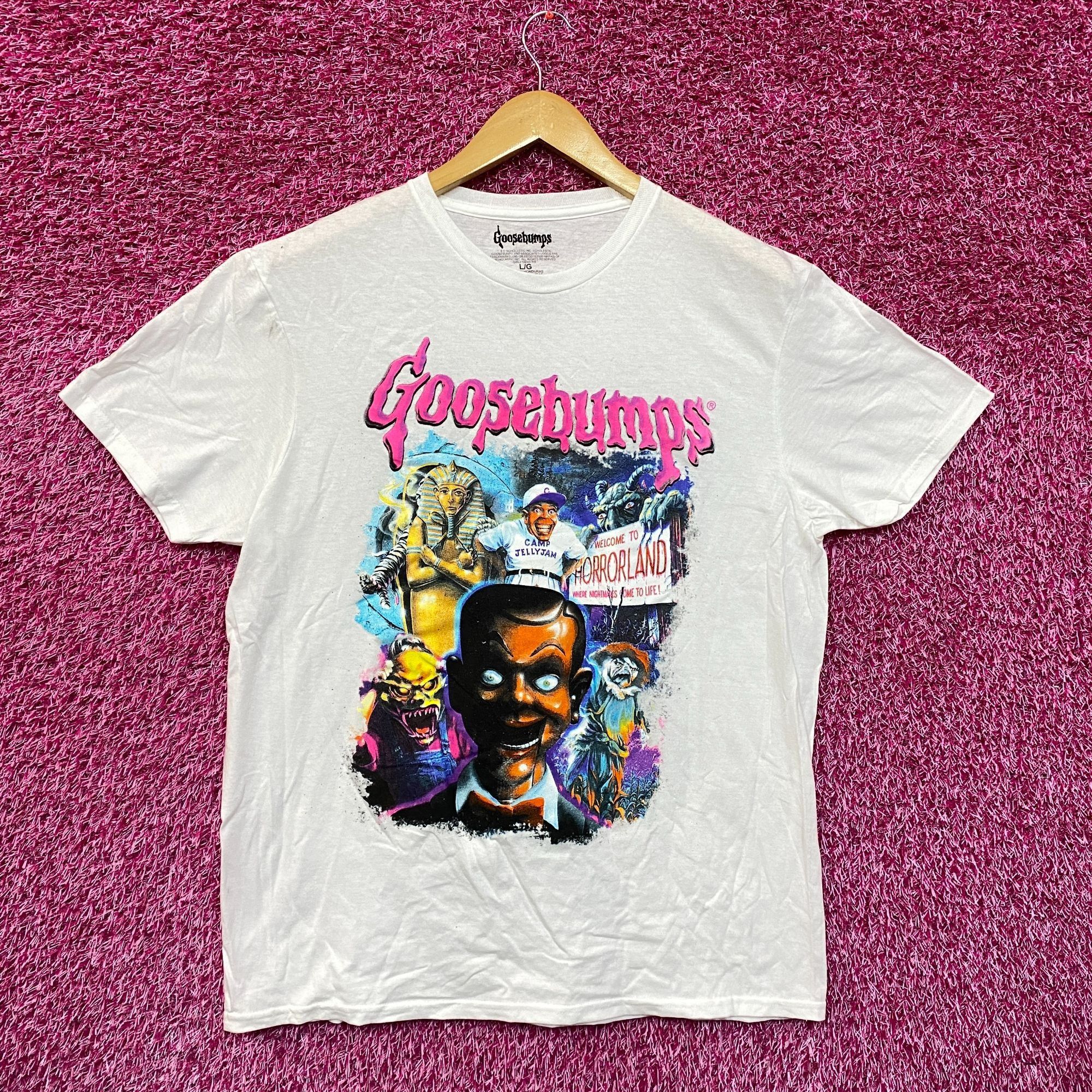 Other Goosebumps RL Stine Horror Series Cover Art Collage Tee L Size US L / EU 52-54 / 3 - 1 Thumbnail