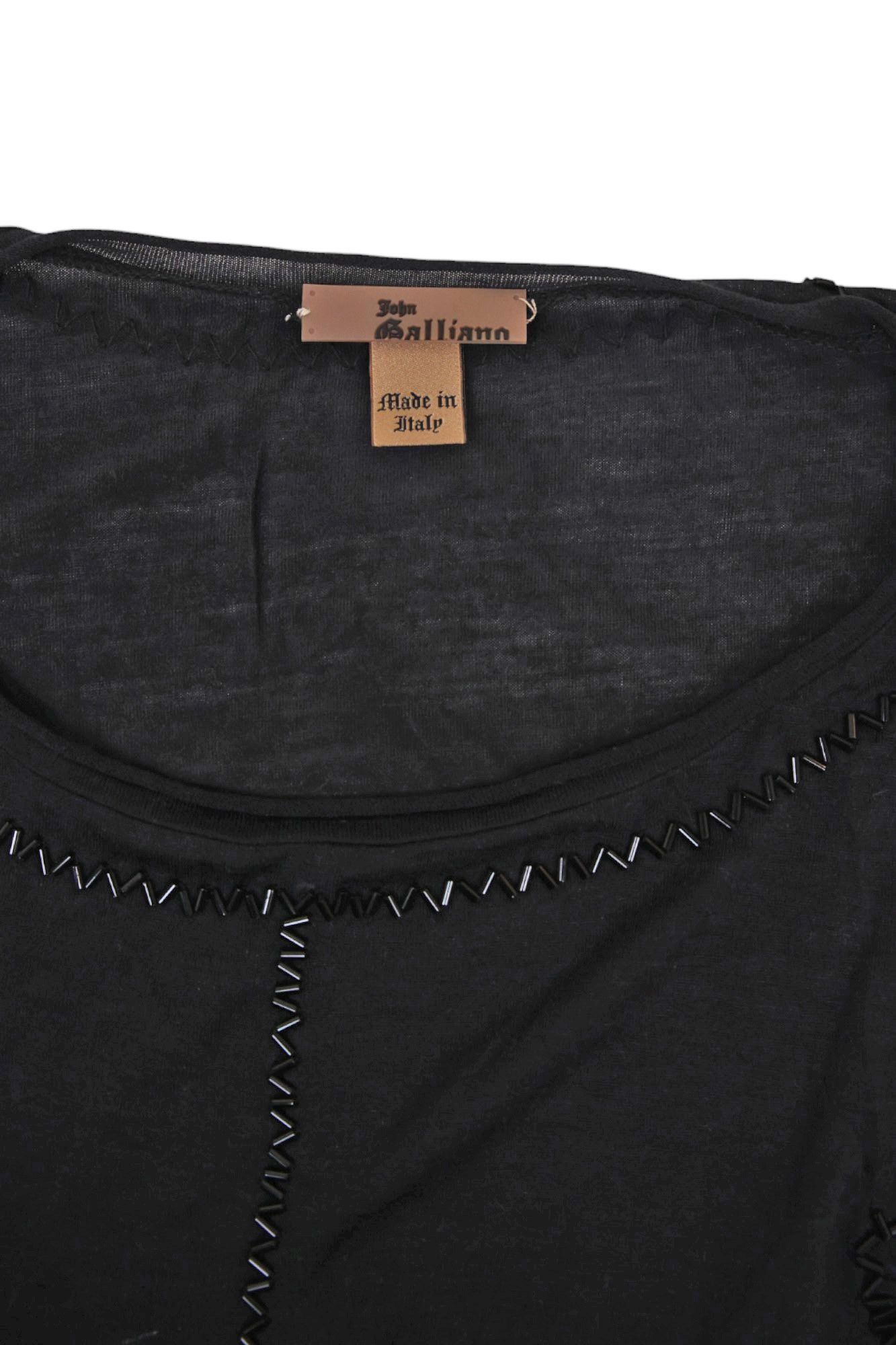 John Galliano Blue embellished tee Size M / US 6-8 / IT 42-44 - 7 Thumbnail