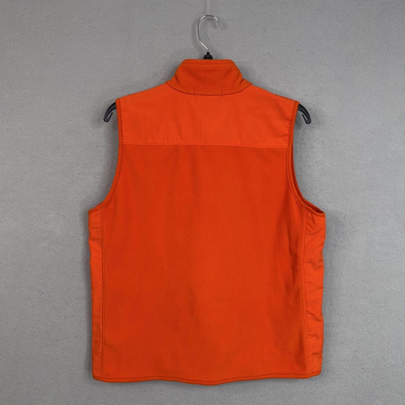 Ralph Lauren VINTAGE Lauren Ralph Lauren Vest Womens M Orange Fleece Layer Winter Outdoor Simple Zip Pockets RL Active Womens Firsh Size M / US 6-8 / IT 42-44 - 5 Thumbnail
