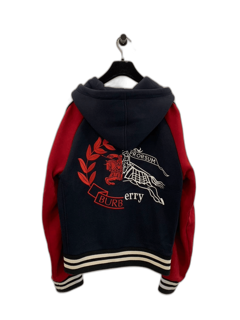 Burberry Burberry black red hooded sweatshirt Size US S / EU 44-46 / 1 - 1 Thumbnail