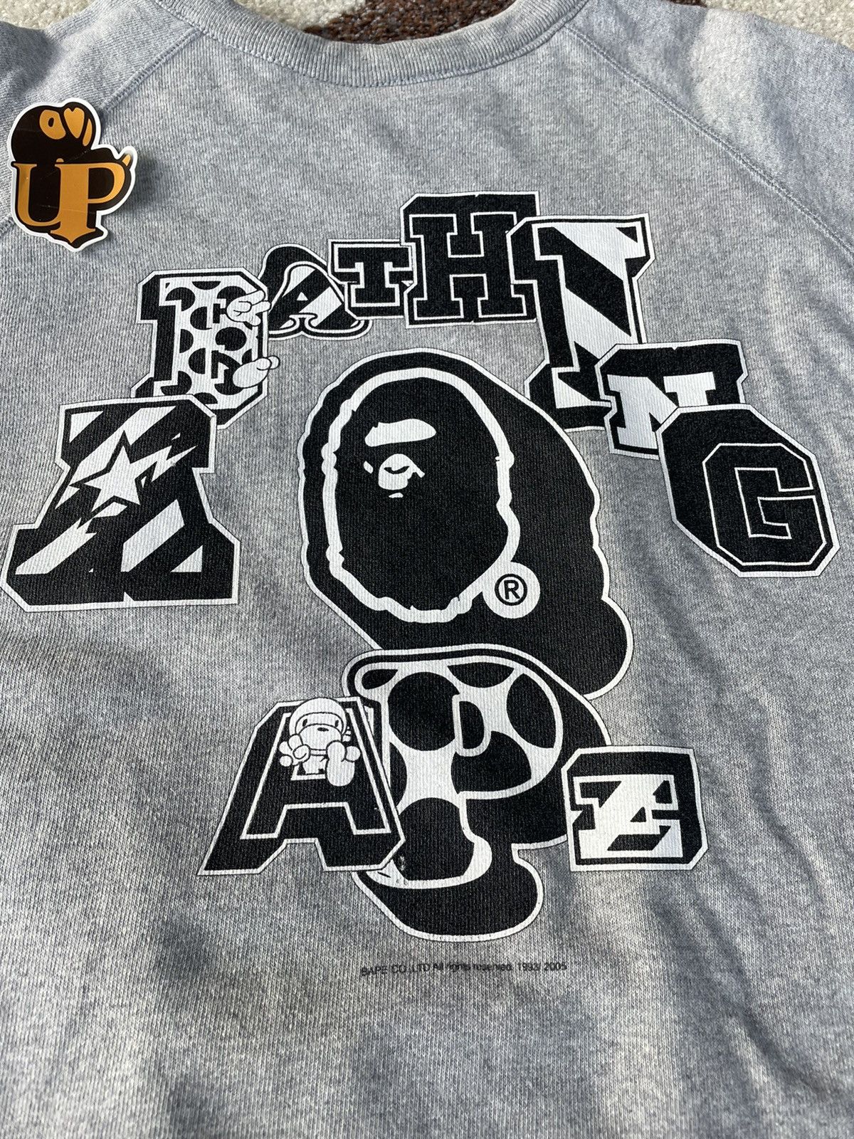 Bape 2005 Bape 4 Ways Reversible Crewneck Sweatshirt Size S / US 4 / IT 40 - 10 Thumbnail