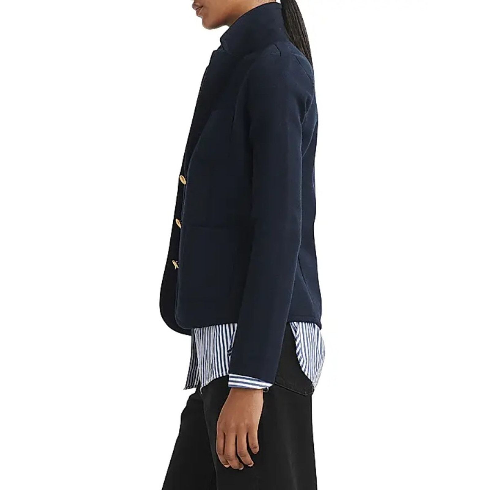 Rag & Bone Rag & Bone Women Wool Knit Alex Slim Button Blazer Size S Size S / US 4 / IT 40 - 2 Thumbnail