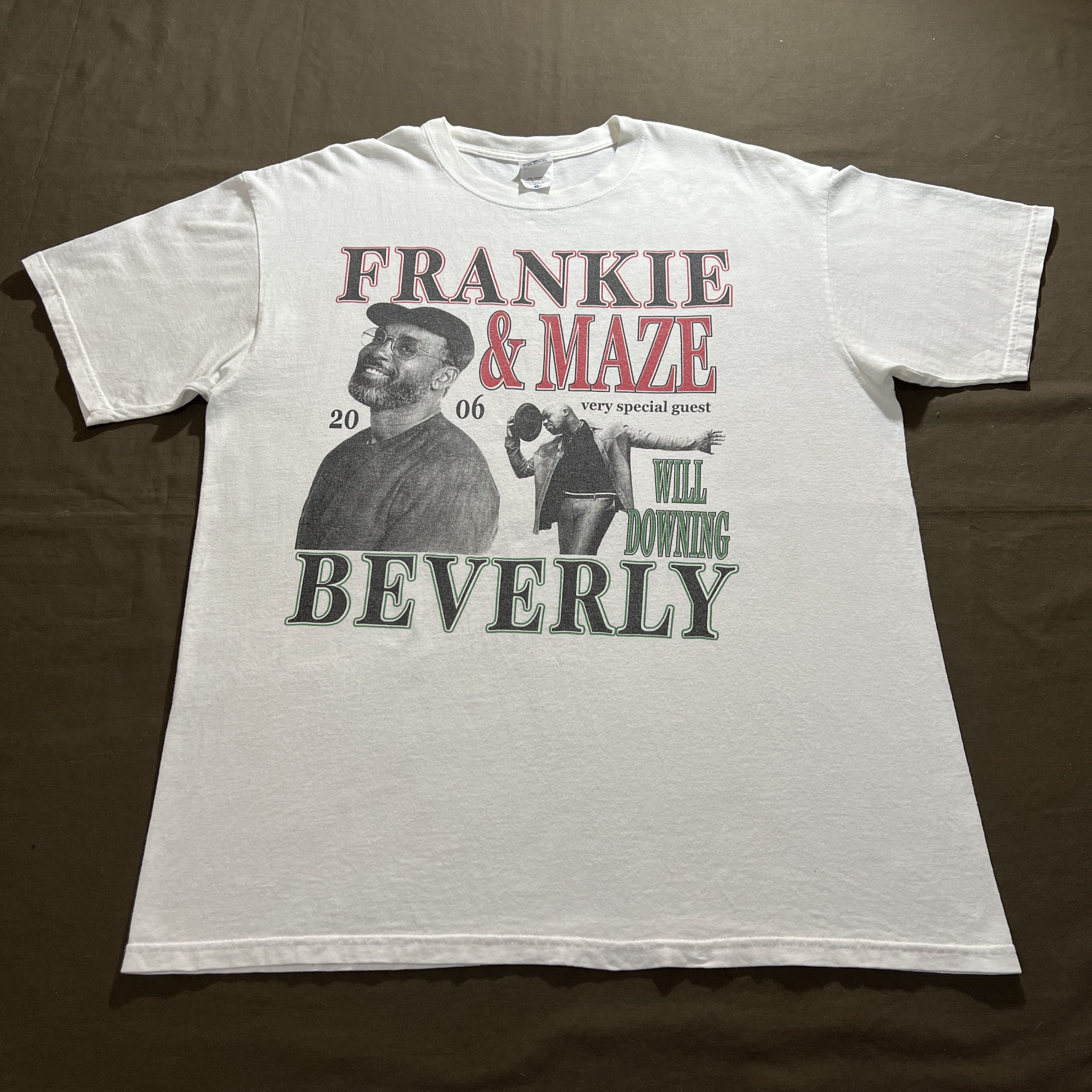 Band Tees × Rap Tees × Vintage Vintage Y2K Frankie Beverly Maze Will Downing Promo Tee XL Size US XL / EU 56 / 4 - 4 Thumbnail