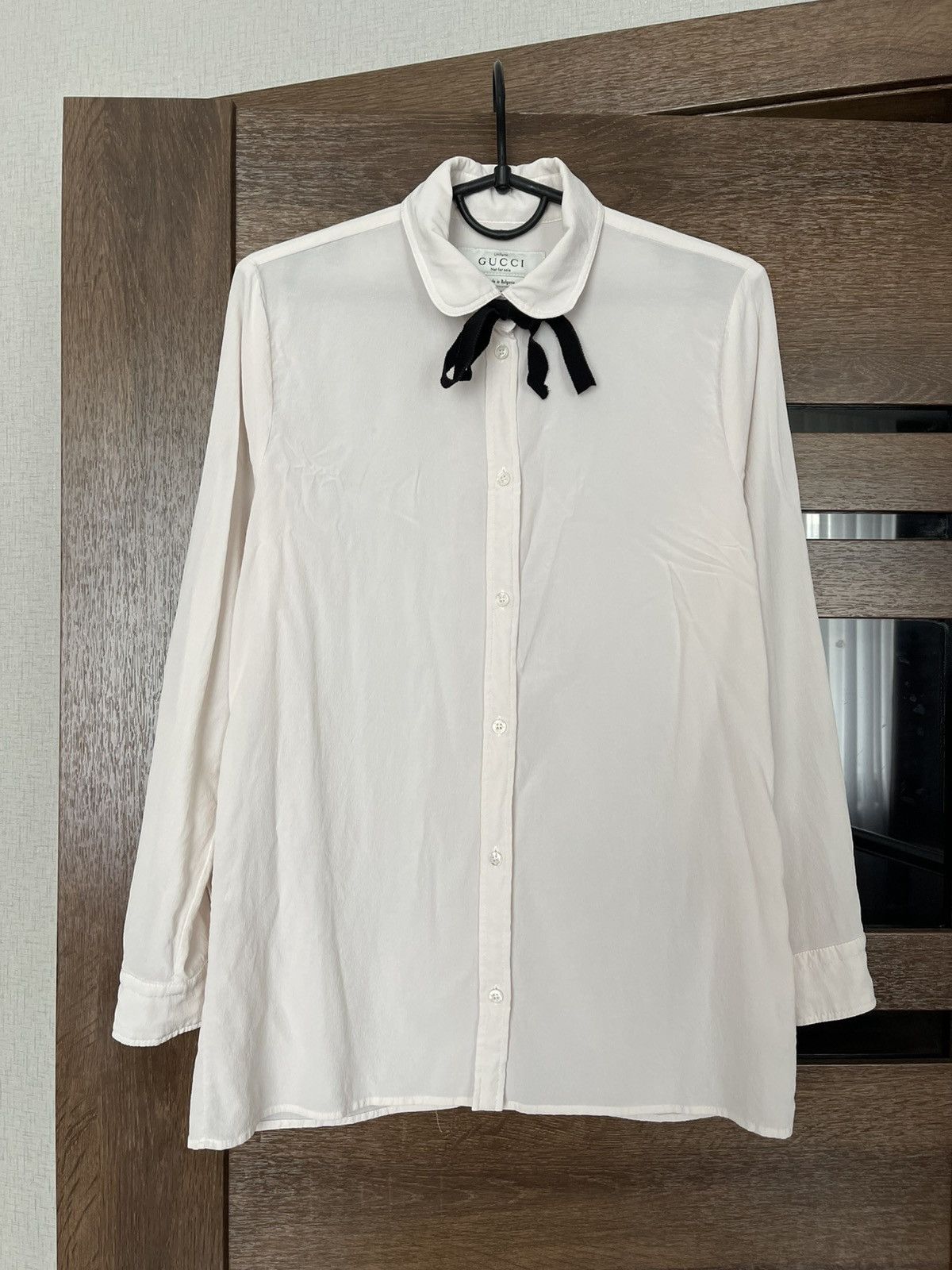 Gucci Gucci Uniform Shirt Button Up Long Sleeve Size M / US 6-8 / IT 42-44 - 2 Thumbnail