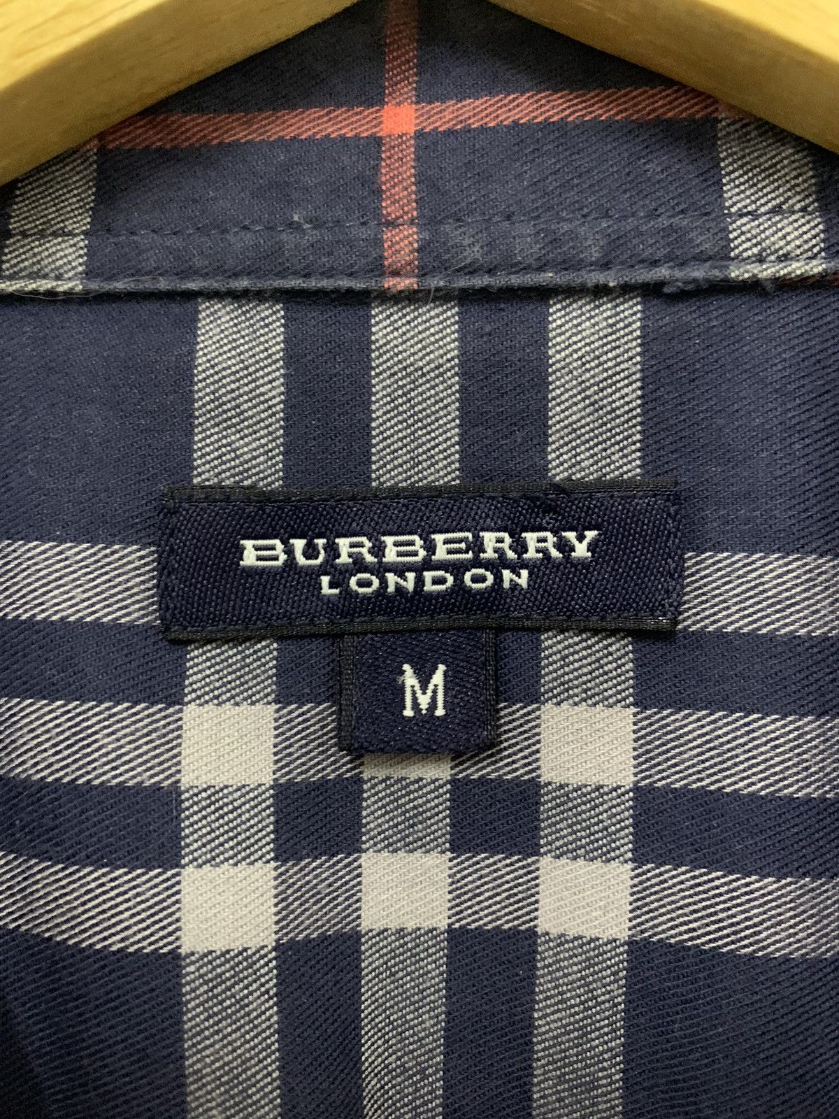 Burberry Burberry Tartan Blue Check Shirt Size US M / EU 48-50 / 2 - 3 Thumbnail