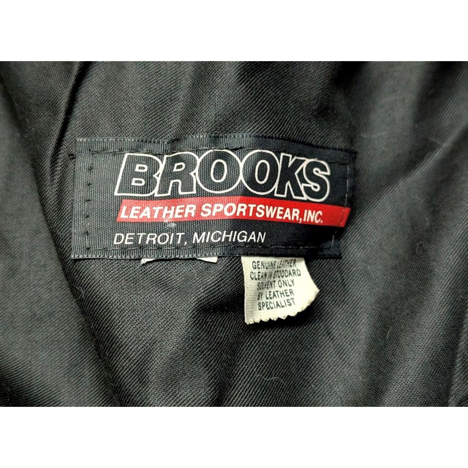 Brooks VINTAGE Brooks Motorcycle Jacket Black Leather 36 XS Womens Mens? Size US XS / EU 42 / 0 - 5 Thumbnail