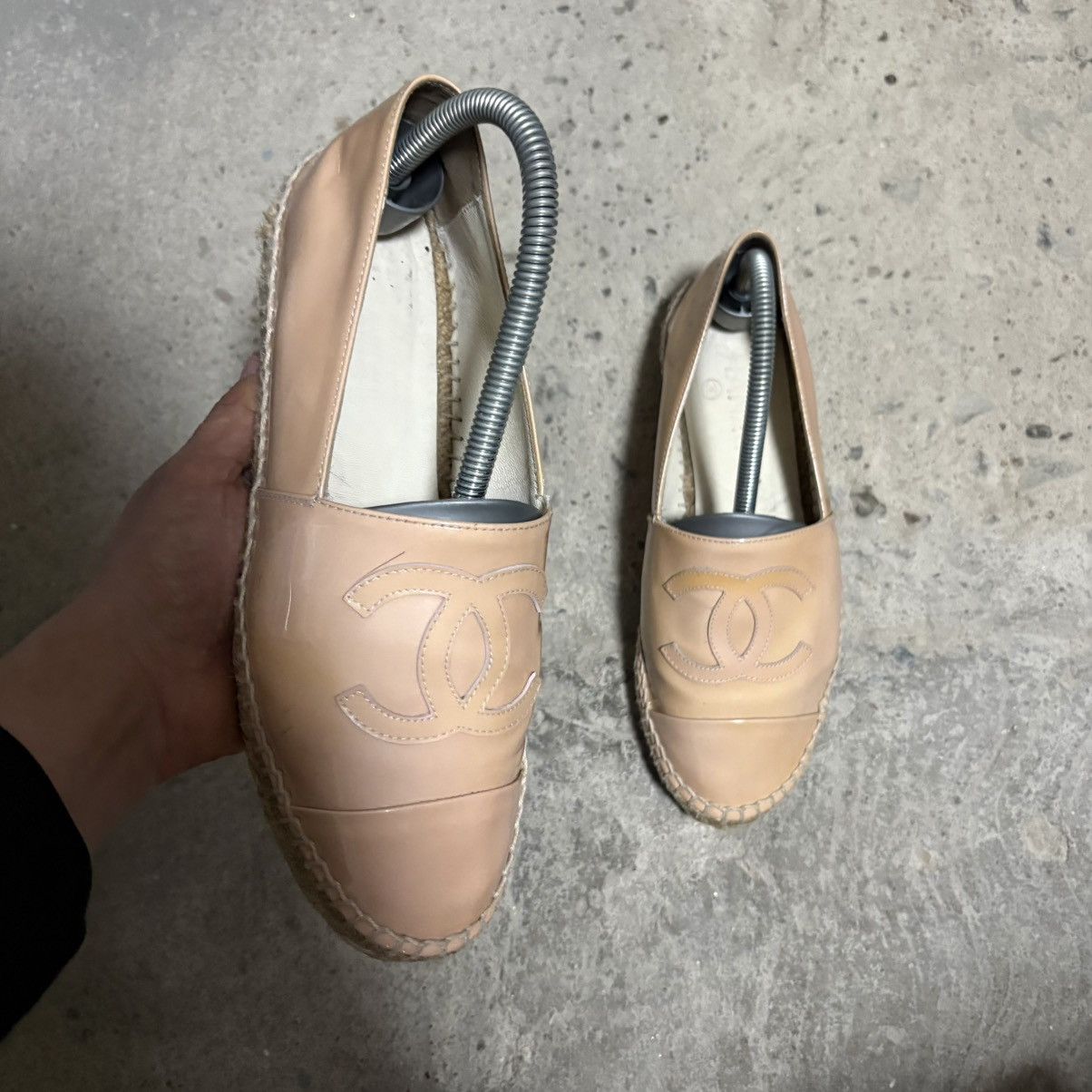 Christian Dior Monsieur Chanel Espadrilles Flats Lambskin Size US 8 / IT 38 - 1 Thumbnail