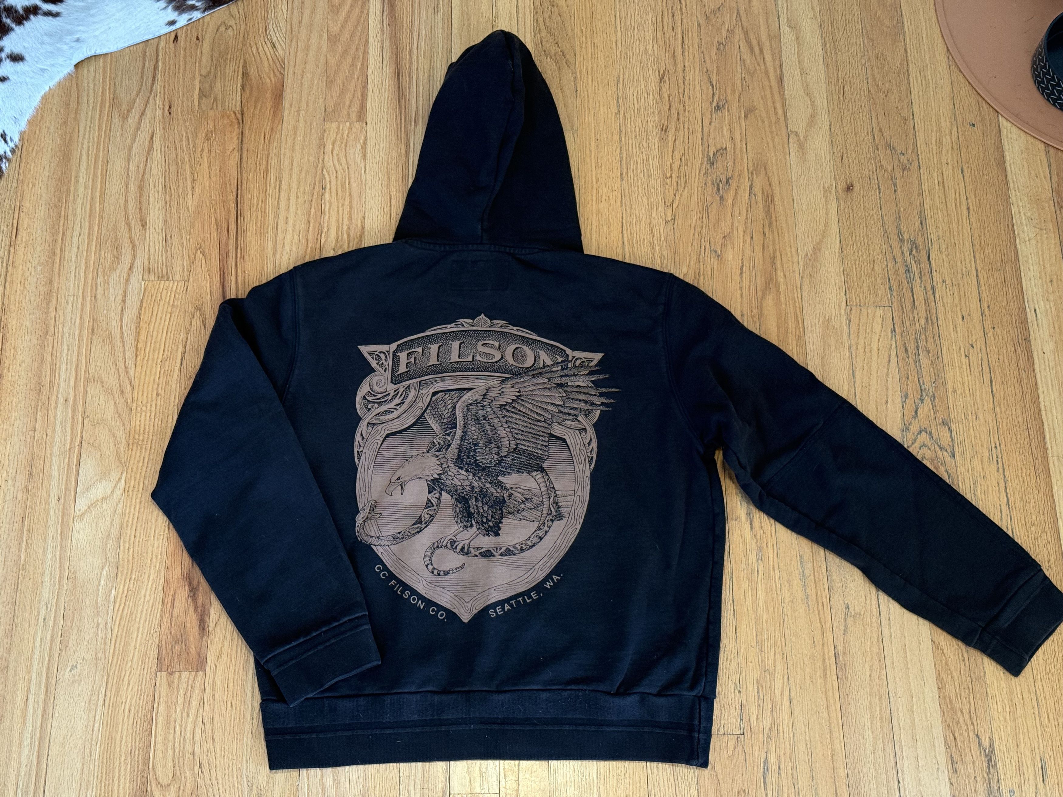 Filson Vintage Filson Prospector Graphic Made In USA Hoodie Size US M / EU 48-50 / 2 - 4 Thumbnail