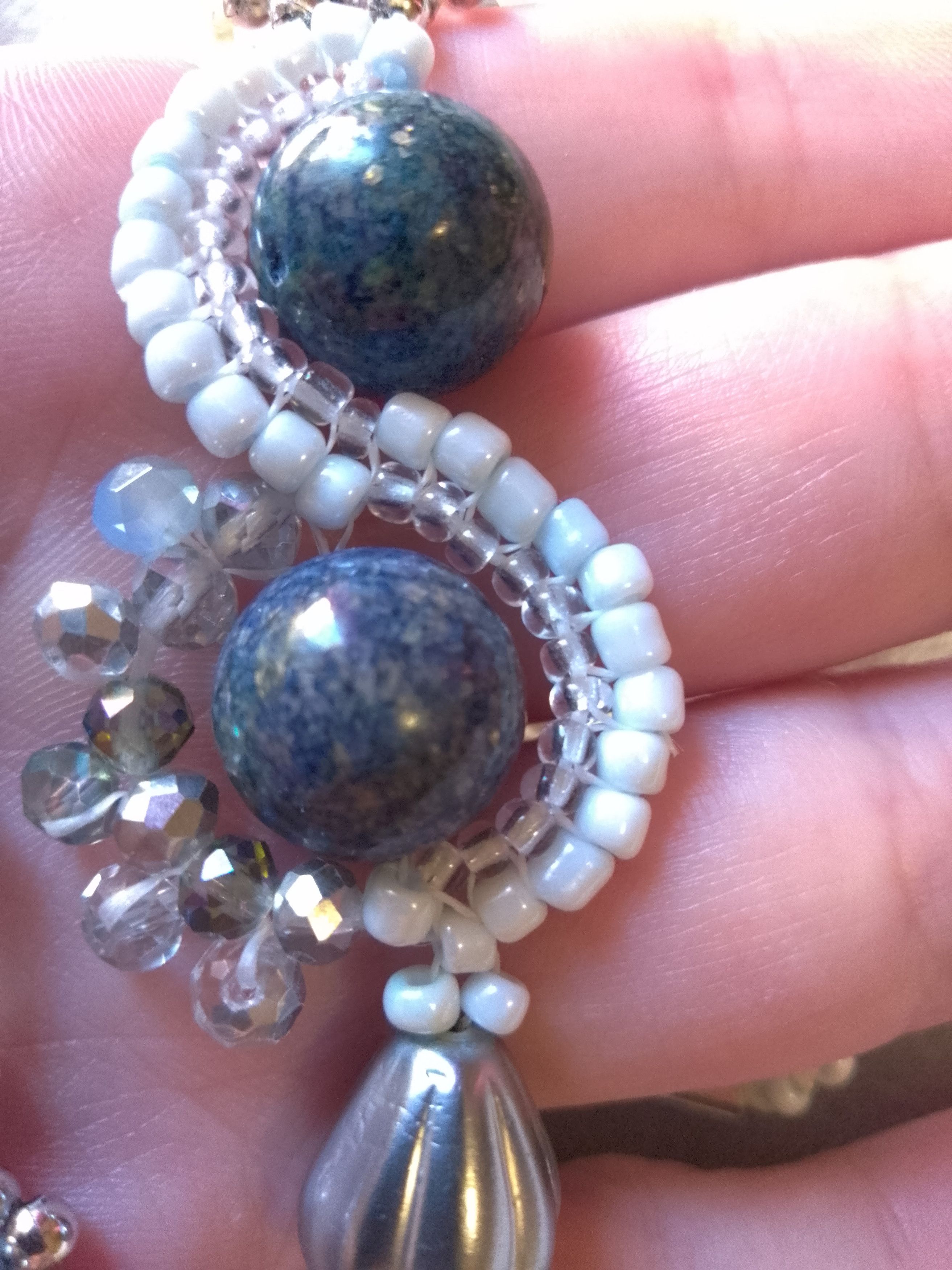 Other Necklace Lapis Lazuli gemstones pendant Seahorse shape Size ONE SIZE - 3 Thumbnail