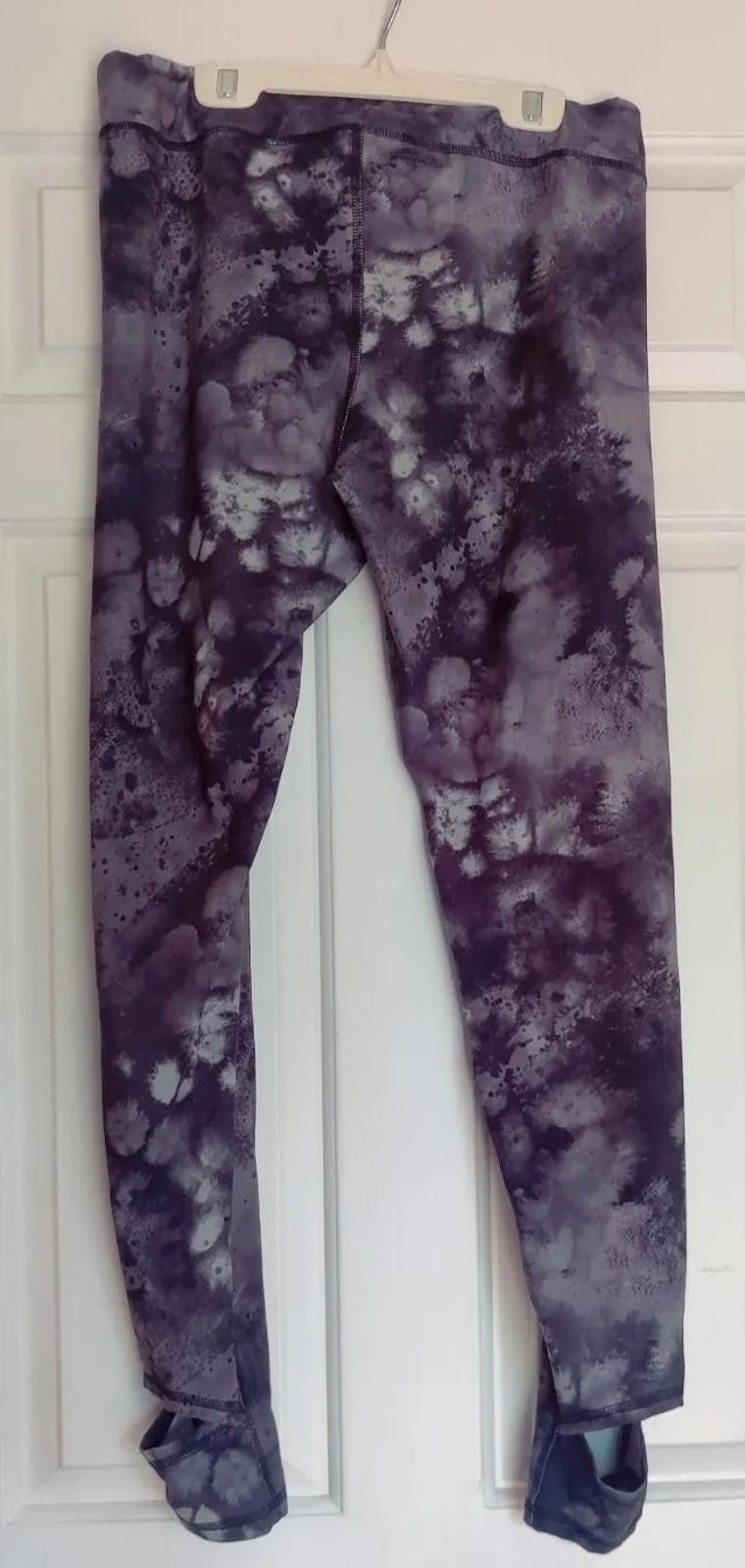 Other C9 By Champion Womens Black Tie Dye Leggings Size Large Lrg Size 36" / US 14 / IT 50 - 4 Thumbnail
